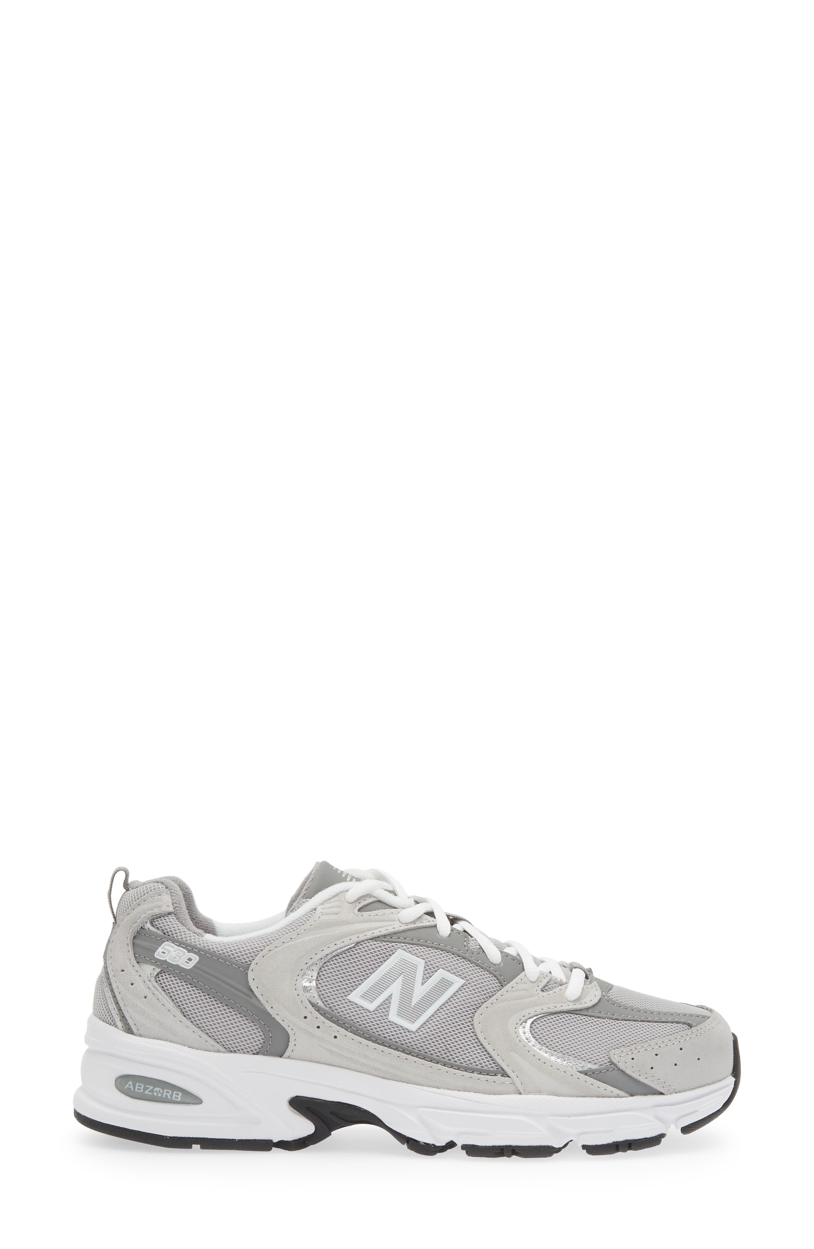 New Balance Gender Inclusive 530 Sneaker in Raincloud/Shadow Grey at Nordstrom - 3