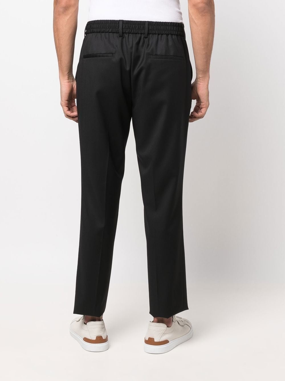 drawstring tailored trousers - 4