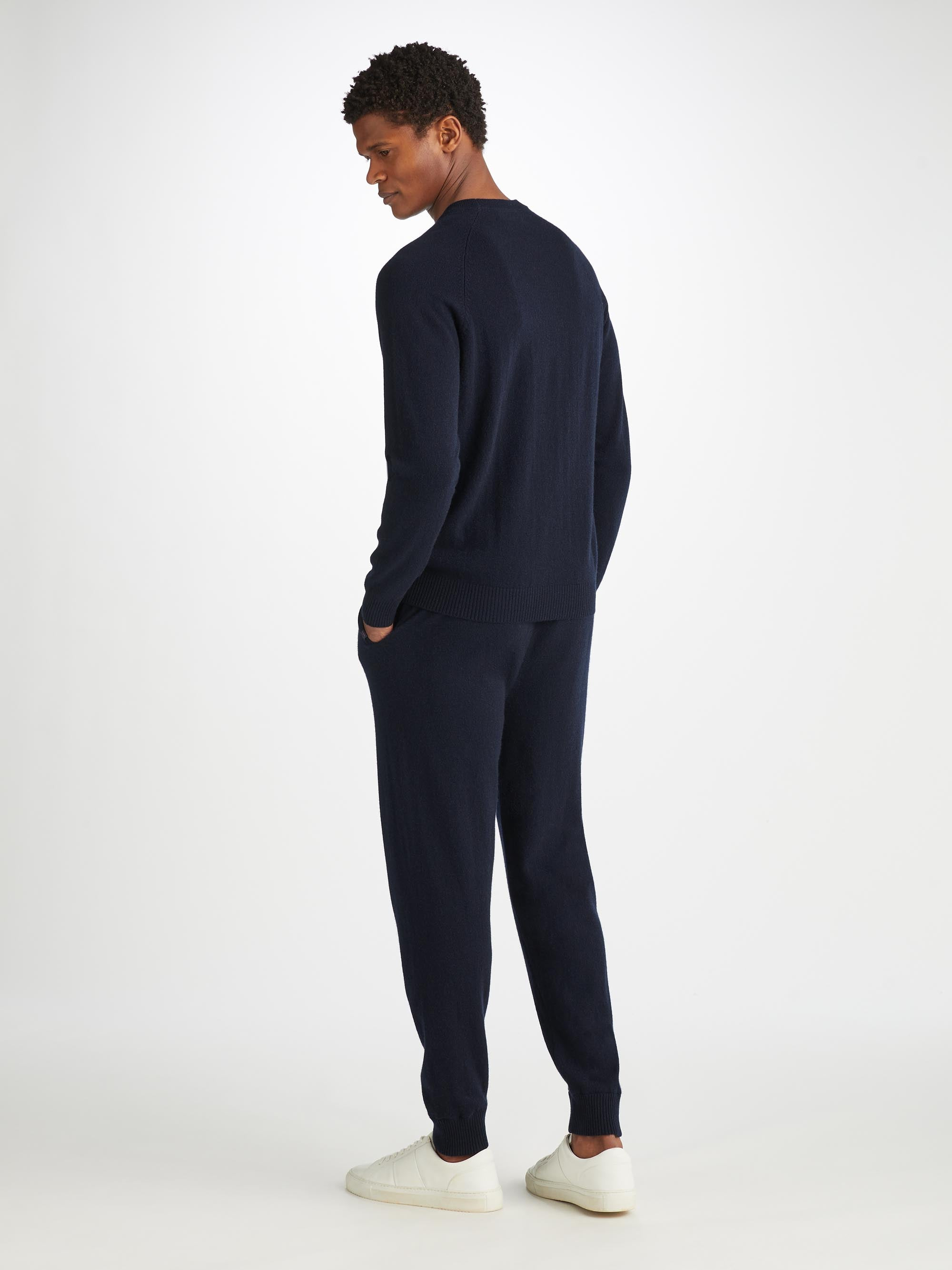 Men's Sweater Finley Cashmere Navy - 4