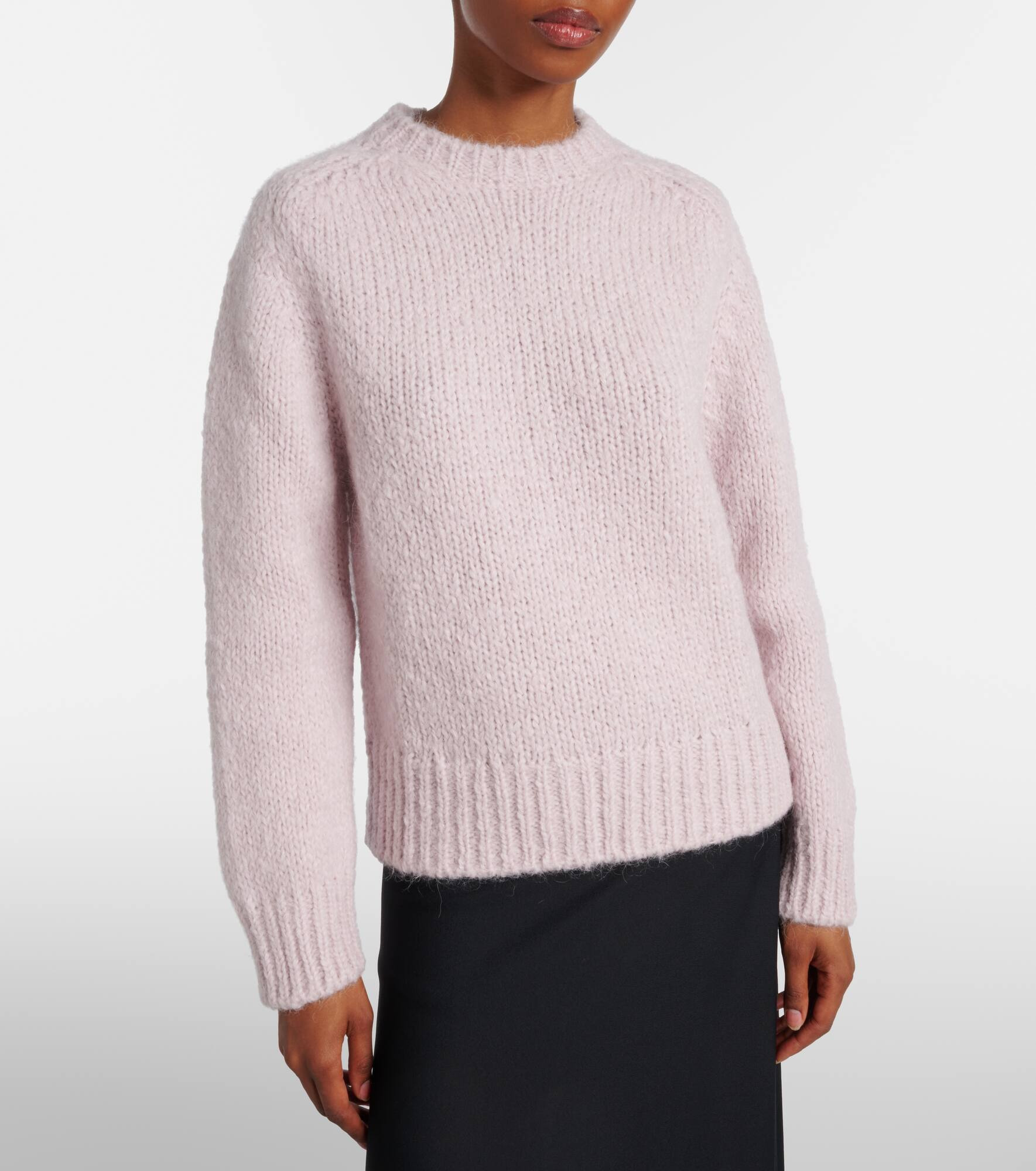 Alpaca and mohair-blend sweater - 6