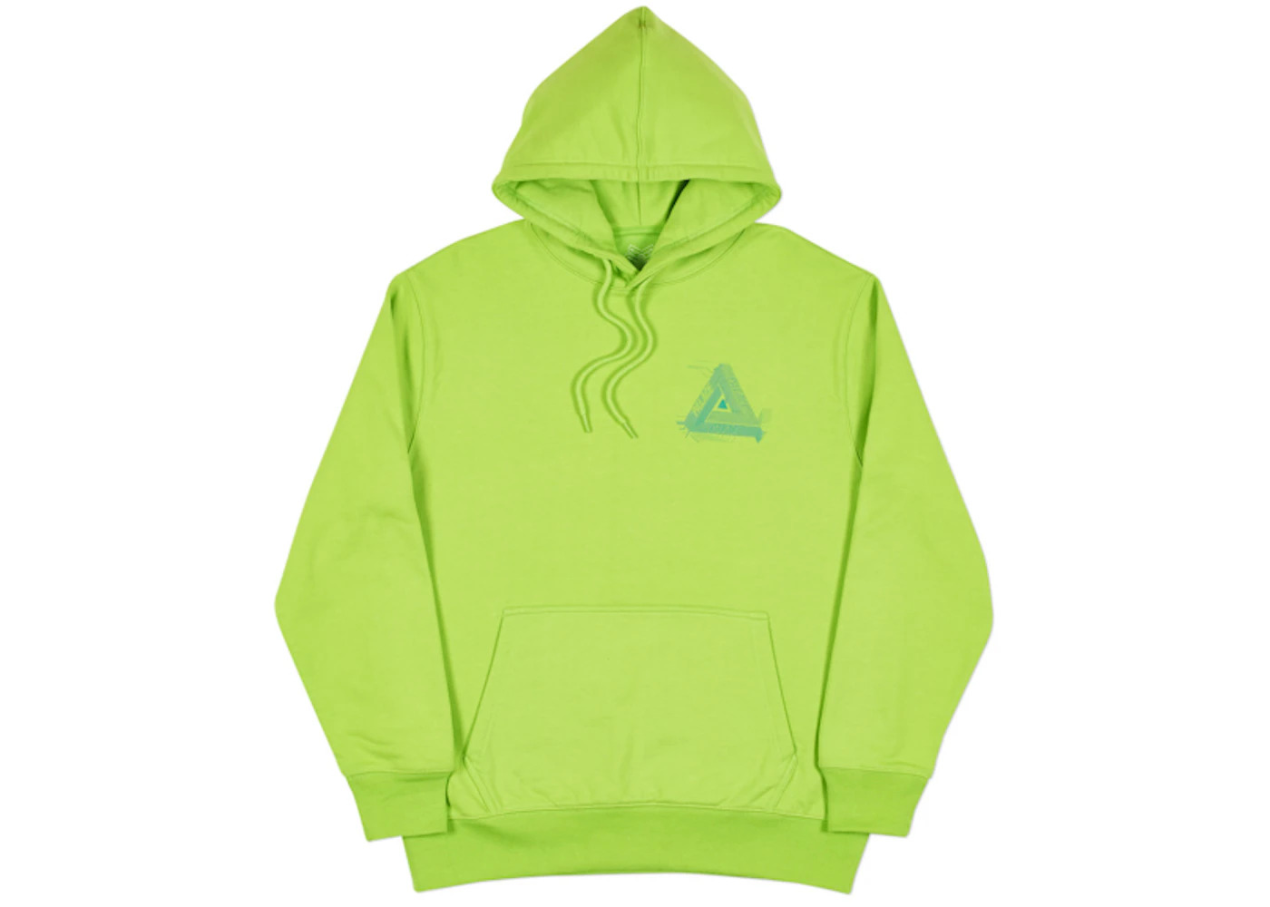 Palace Surkit Hood Lime Green/Blue - 1