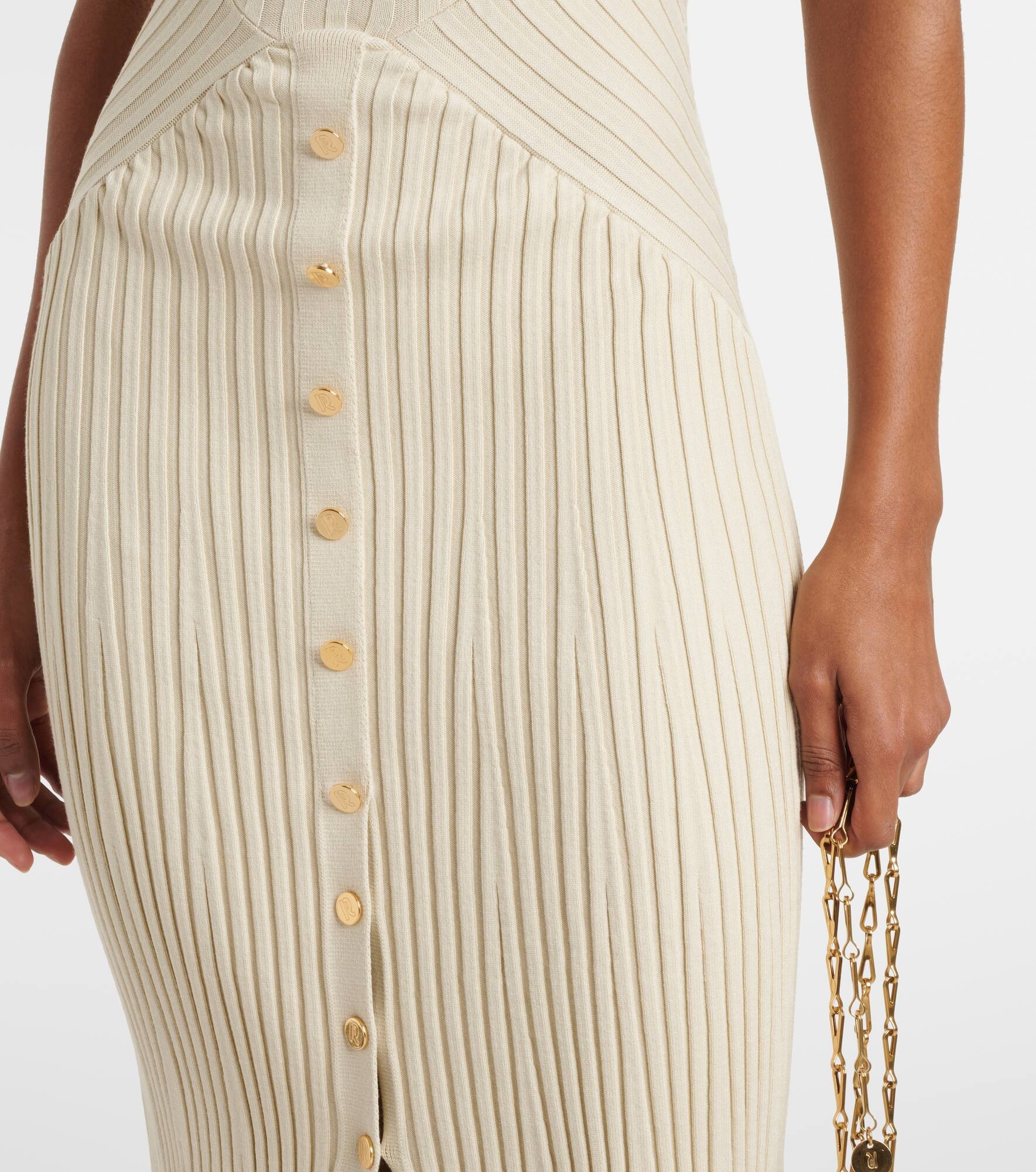 Knitted midi dress - 5