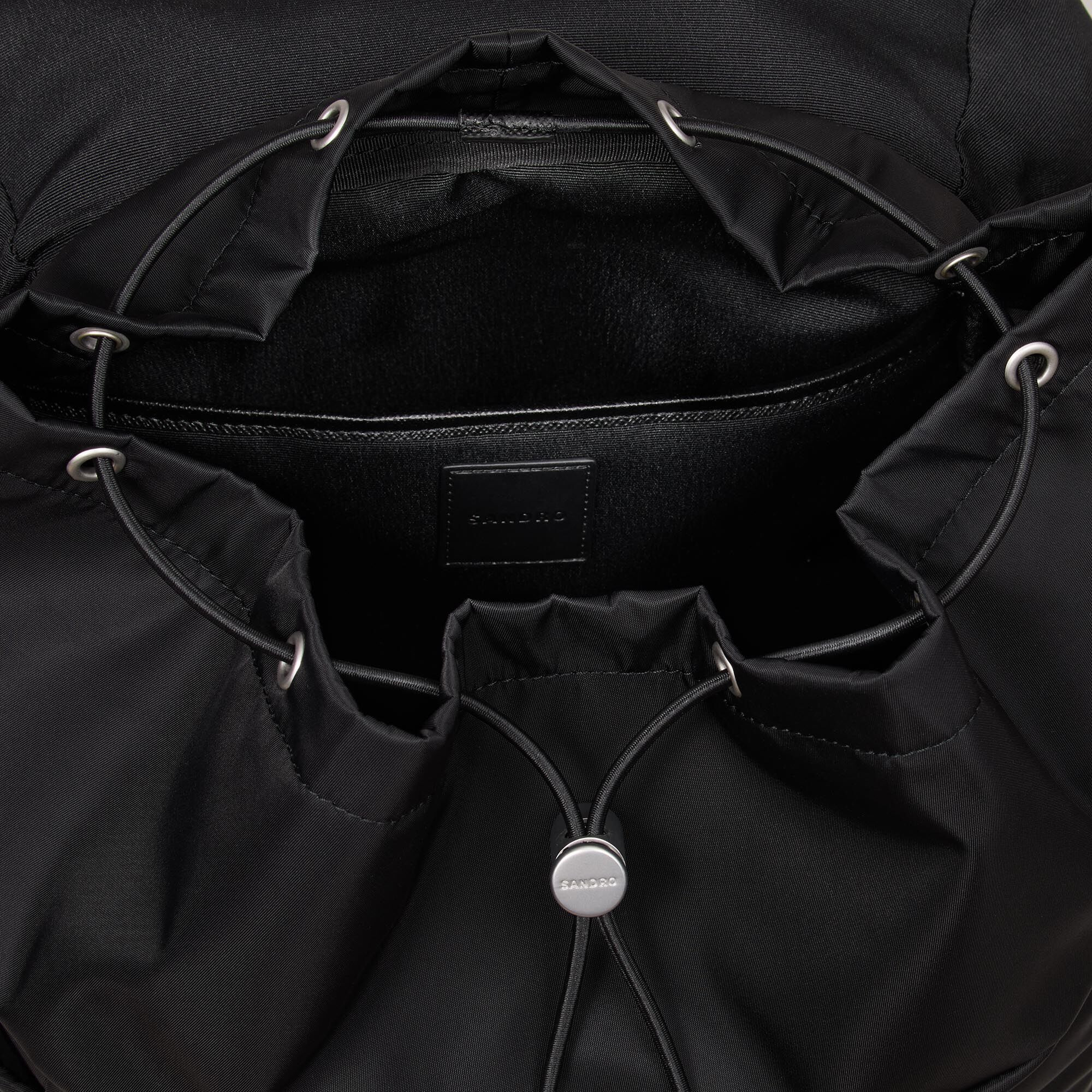 RECYCLED LEATHER BACKPACK - 4