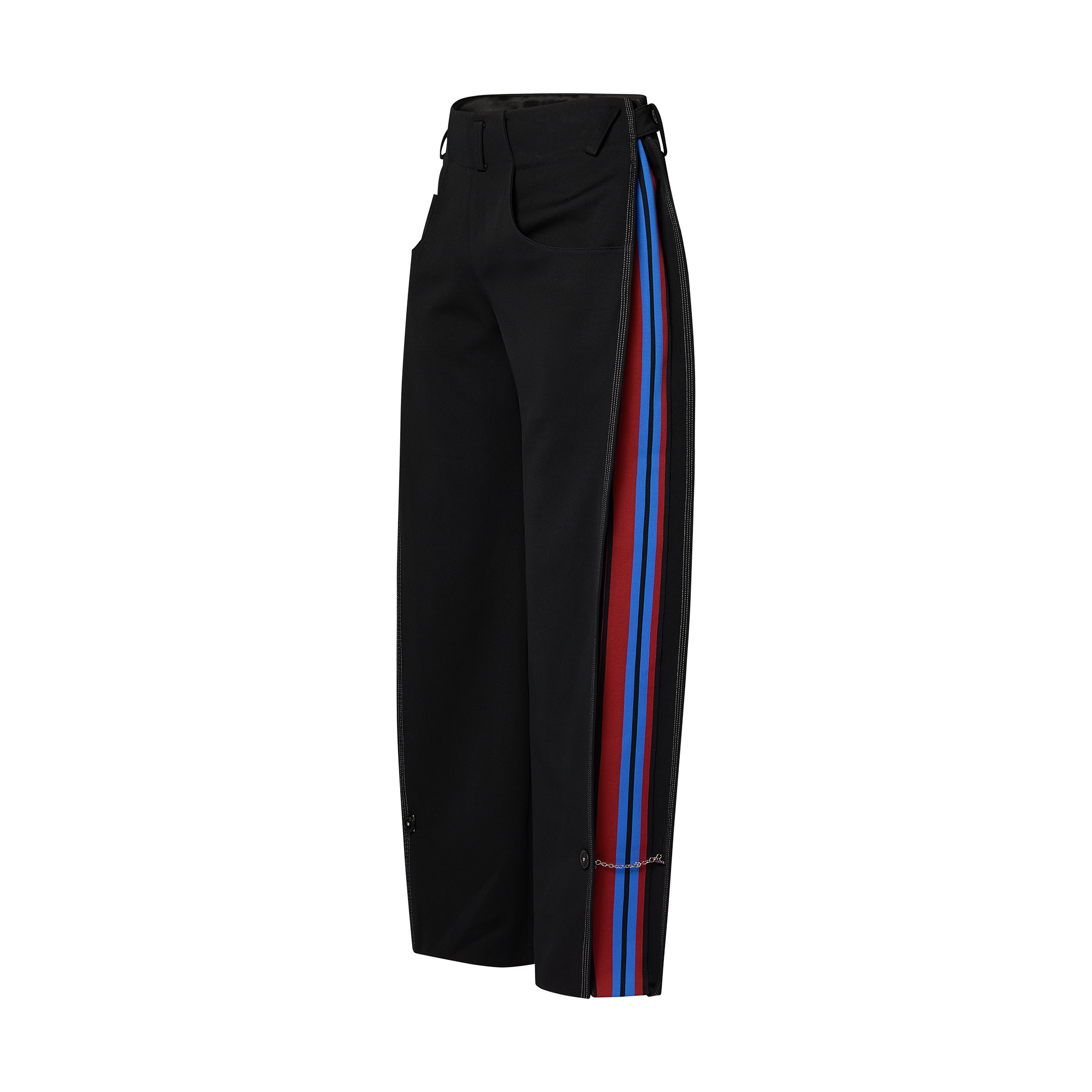 Graphic Insert Suit Pants - 2