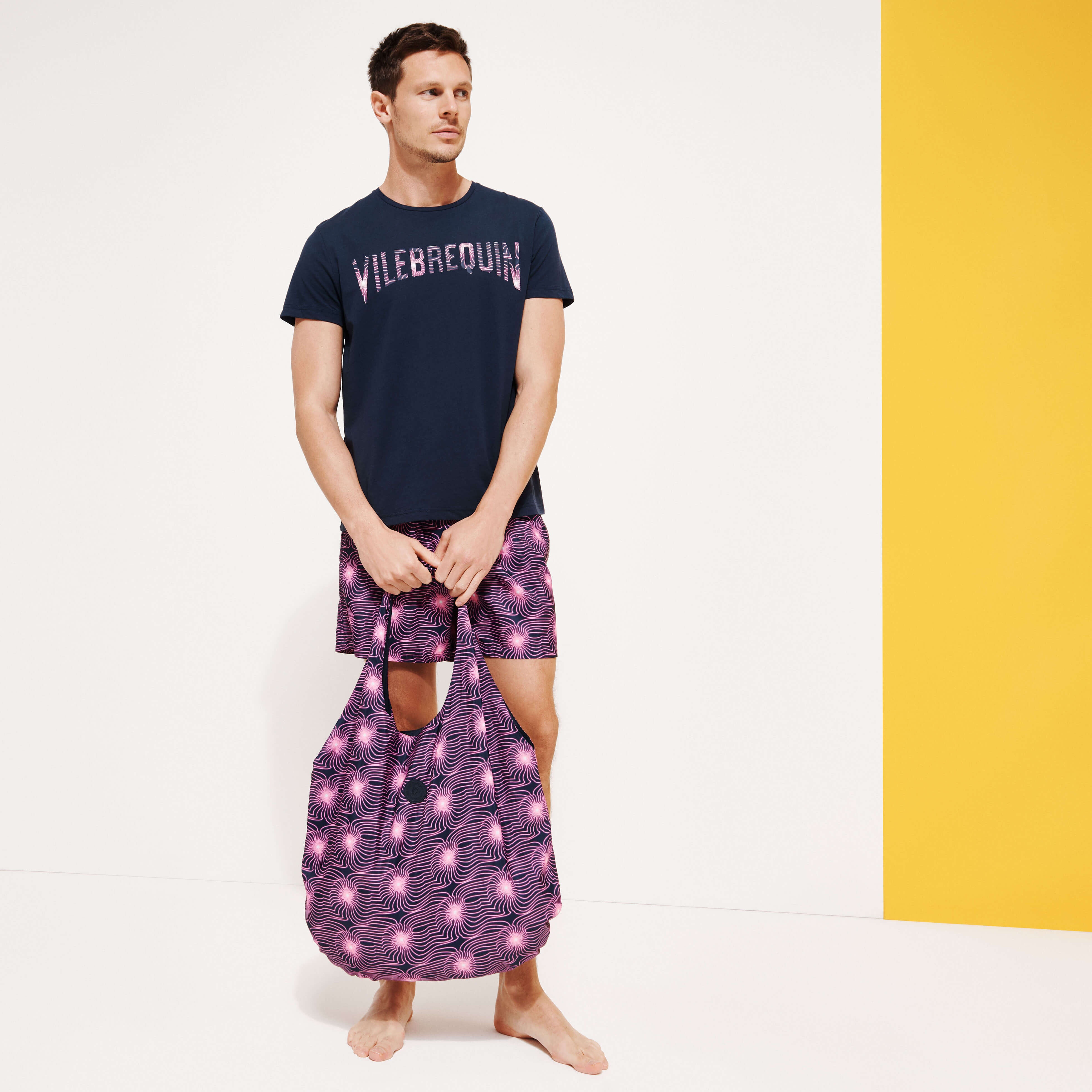 Men Cotton T-Shirt Hypno Shell - 7