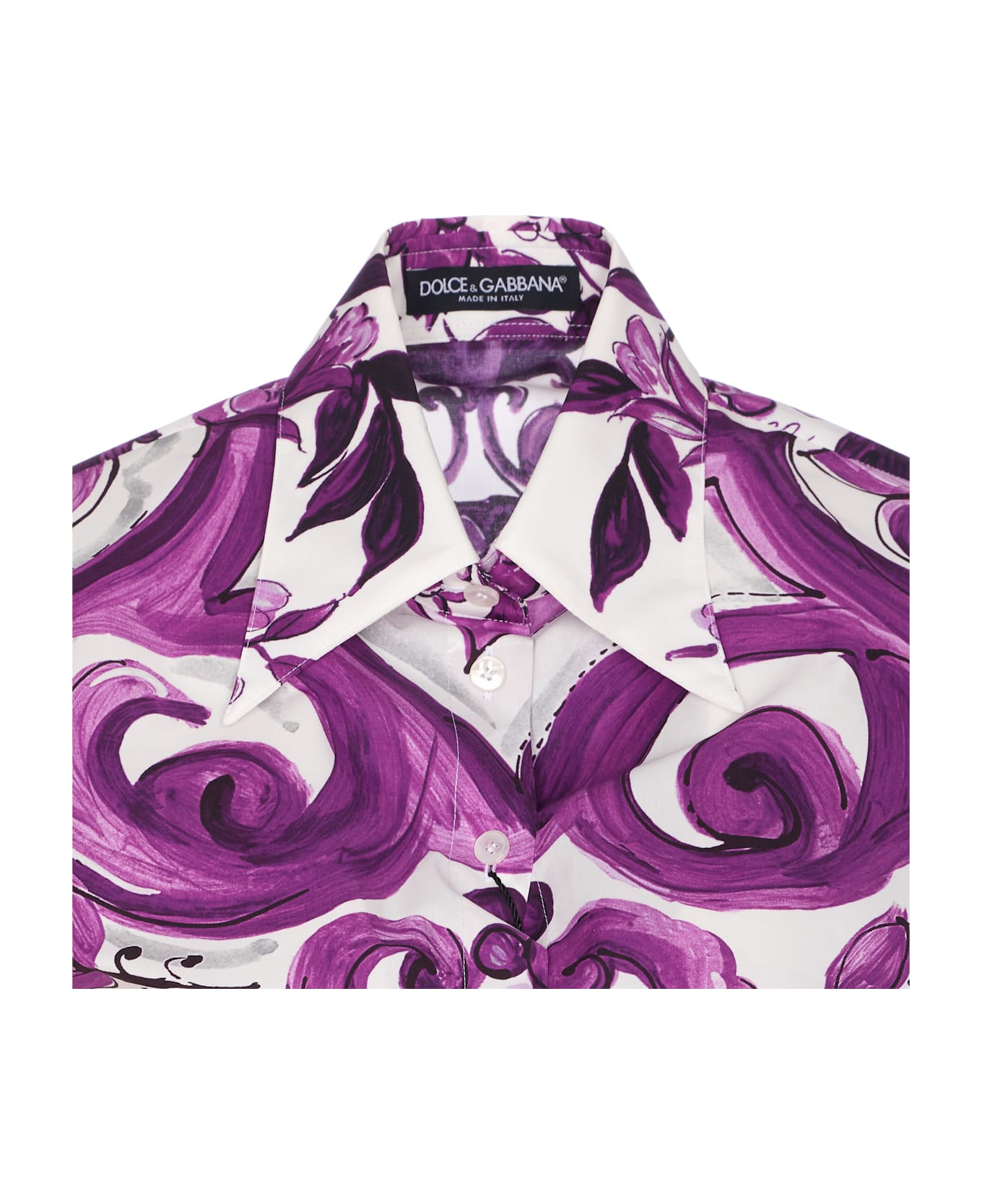 Maiolica Print Shirt - 4