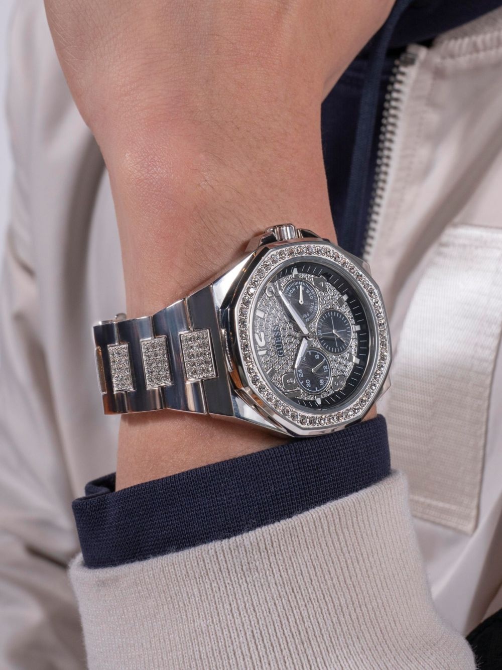 crystal-embellished 46mm - 7