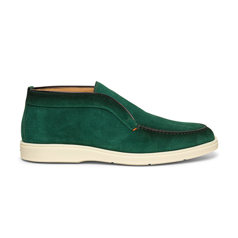 Men’s green suede desert boot 1