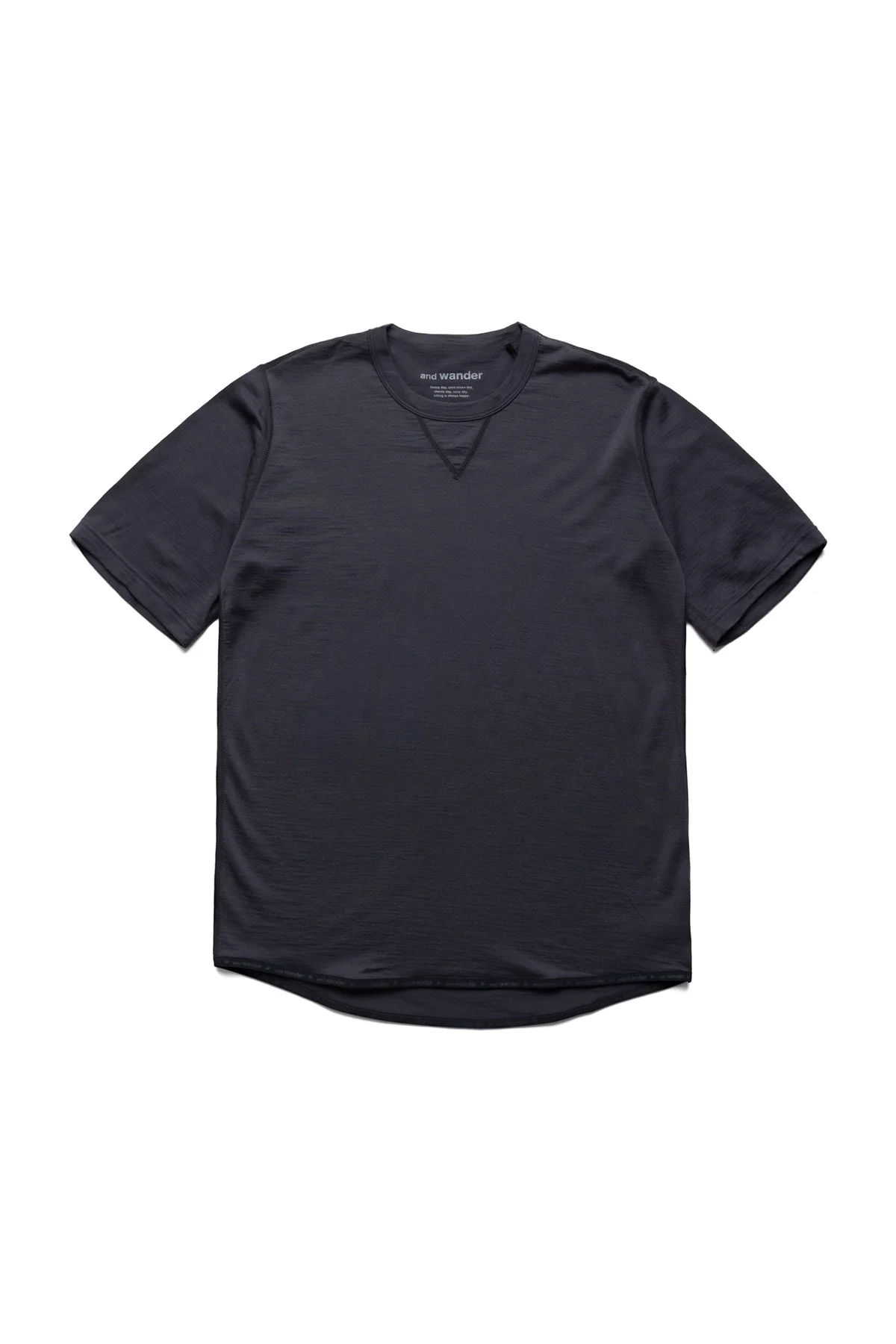 Merino Base SS T - Charcoal - 1
