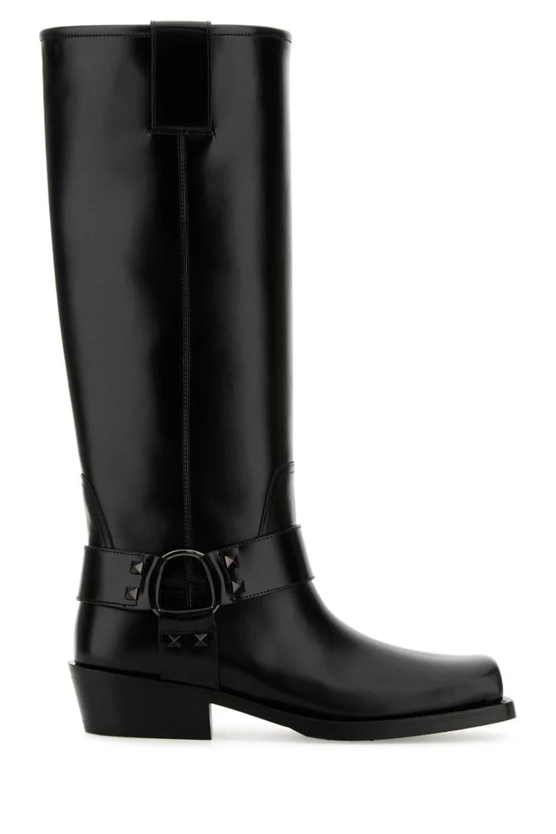 Valentino Garavani Rockstud Biker Boot - 1