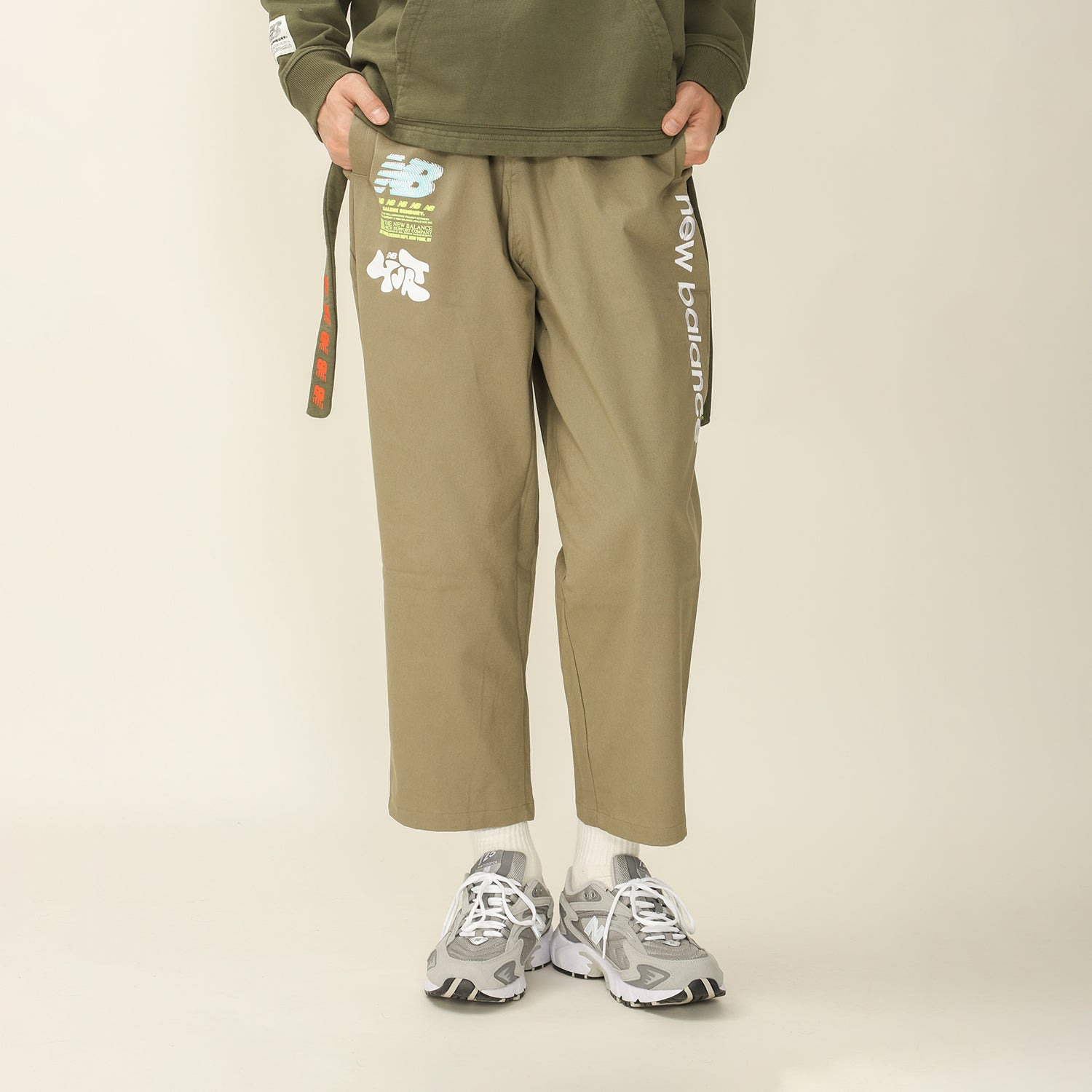 New Balance x Salehe Yurt Pants 'Khaki' MP11563-CGN - 7