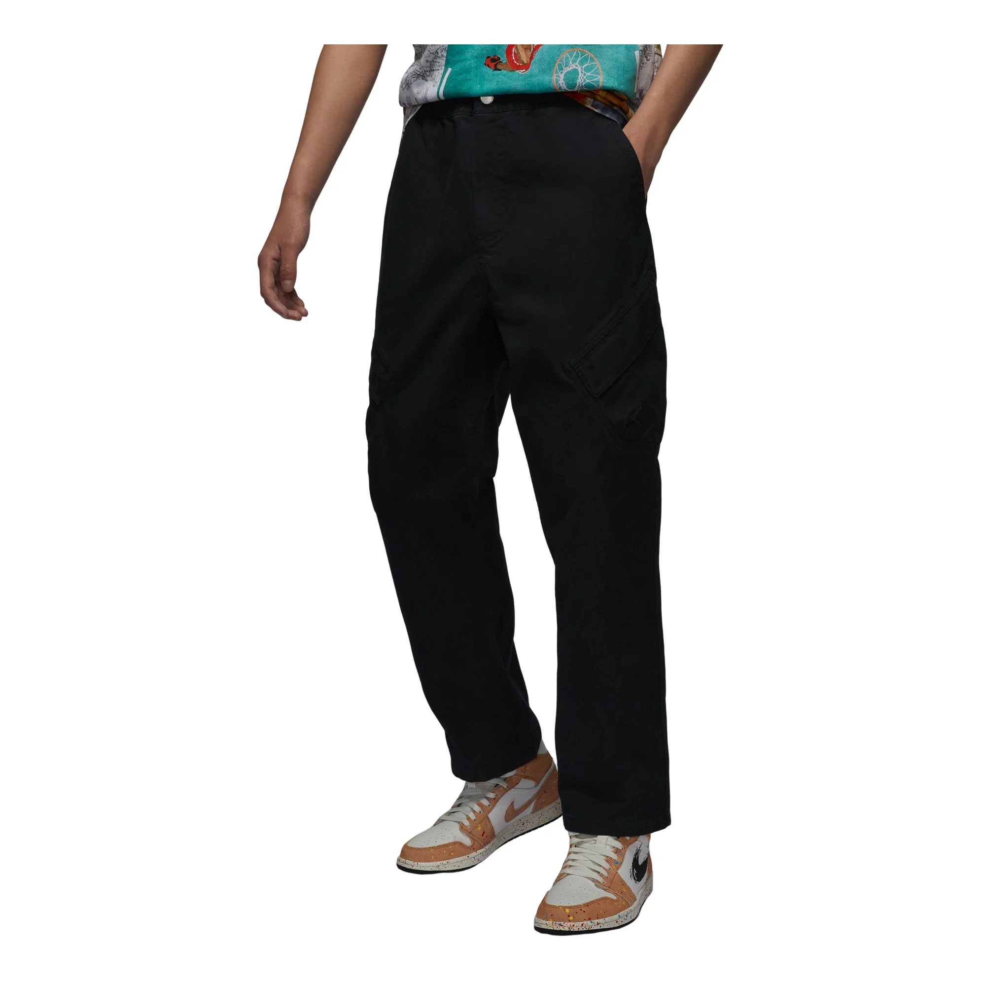 Air Jordan Chicago Pants Asia Sizing 'Black' FV7256-010 - 1