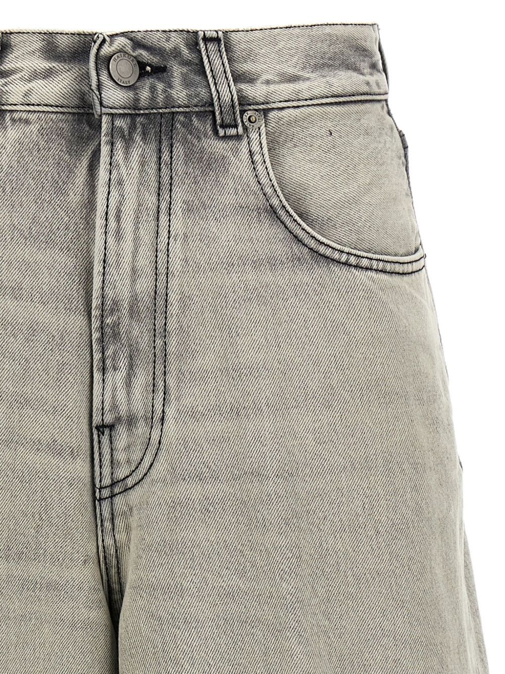 Belle five-pocket wide-leg jeans - 3