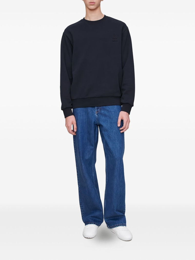 A.P.C. Cohby embroidered sweatshirt outlook