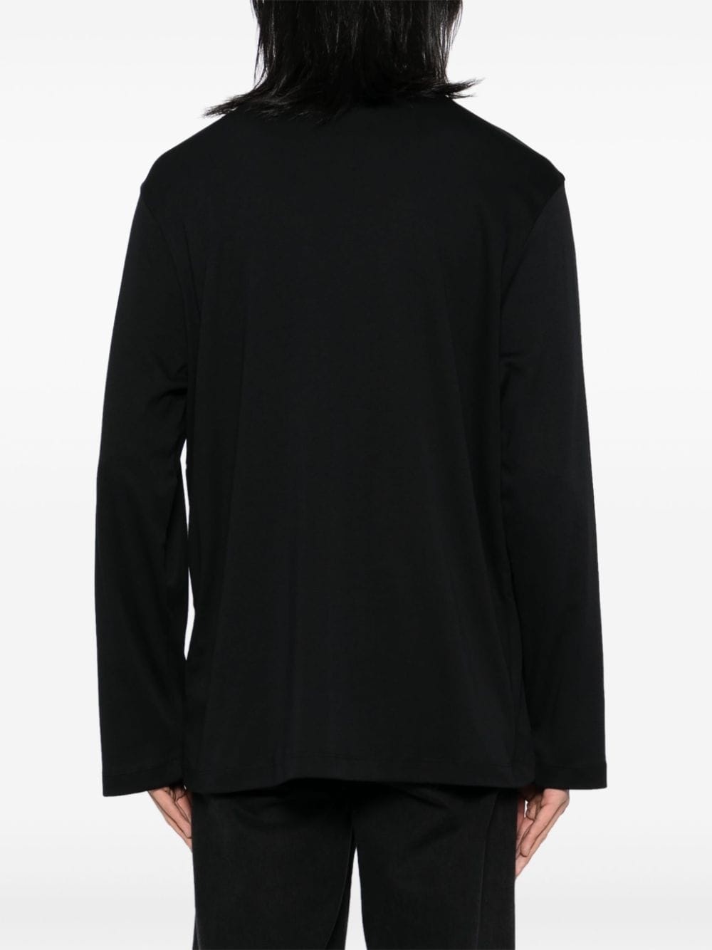 logo-embroidered T-shirt - 4