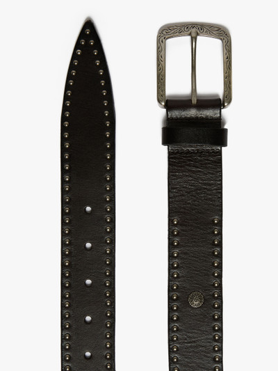 Max Mara GITANO Studded leather belt outlook