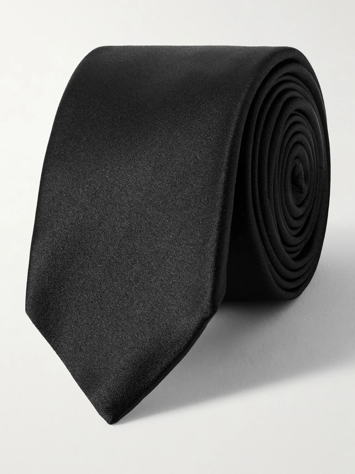 5.5cm Silk-Satin Tie - 1