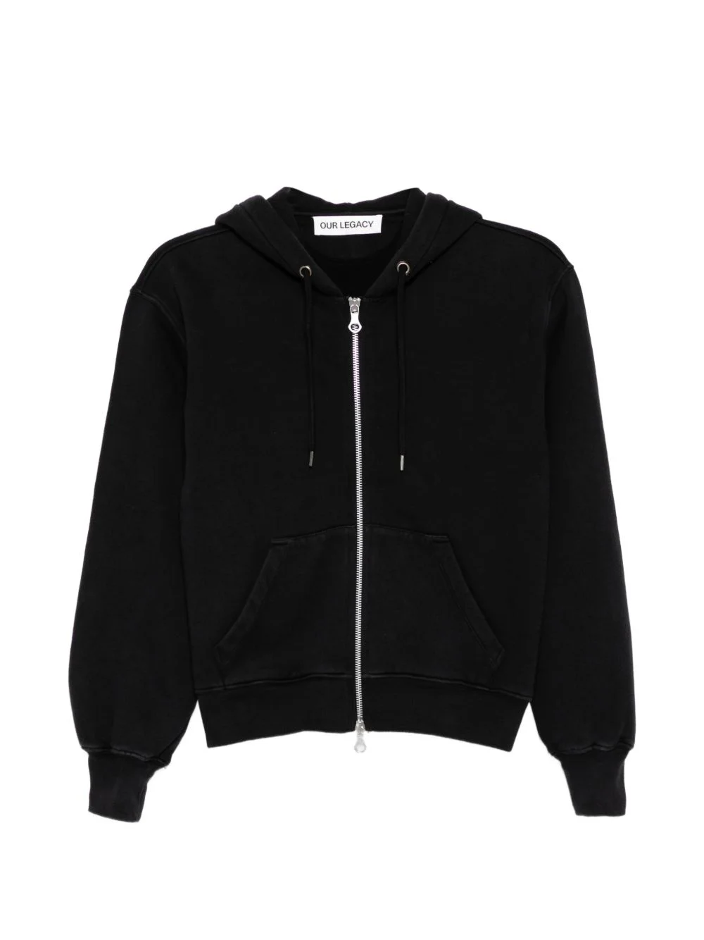 two-way zip-fastening hoodie - 1