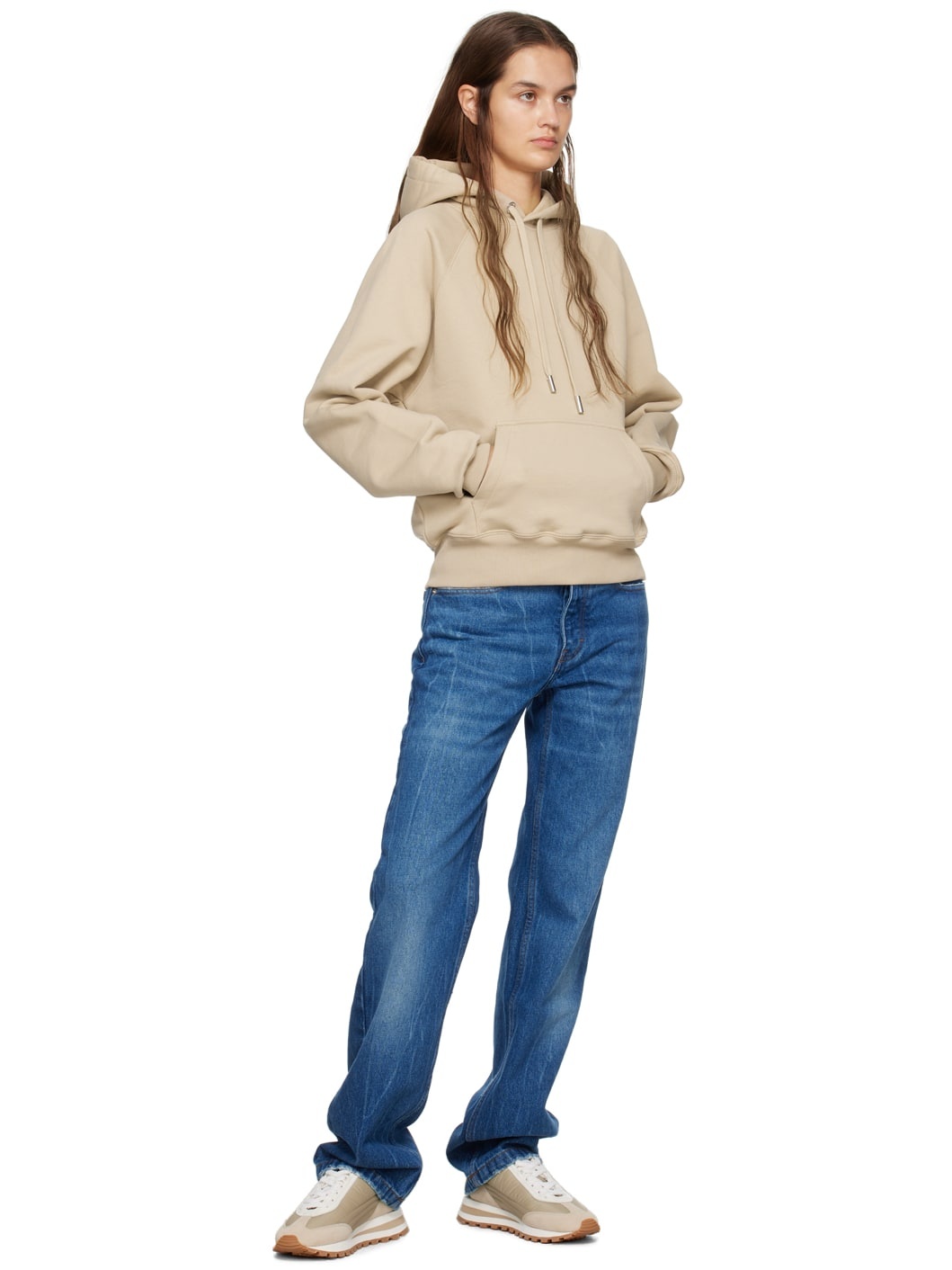 Beige Ami De Coeur Hoodie - 4