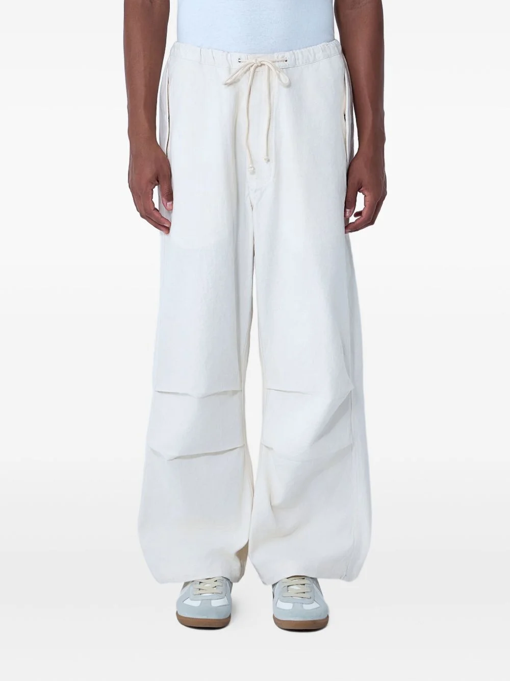 drawstring trousers - 1
