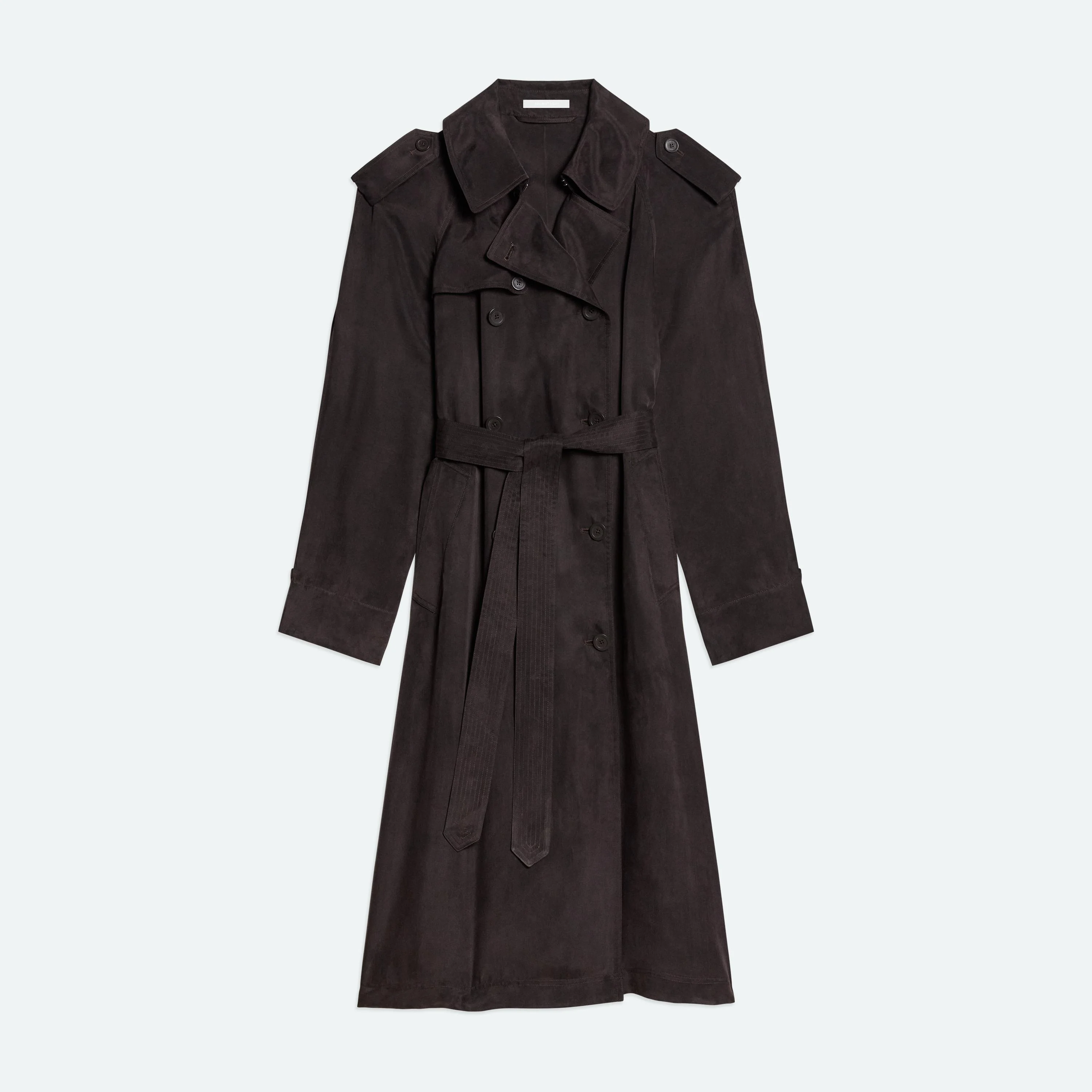 FLUID TRENCH COAT - 1