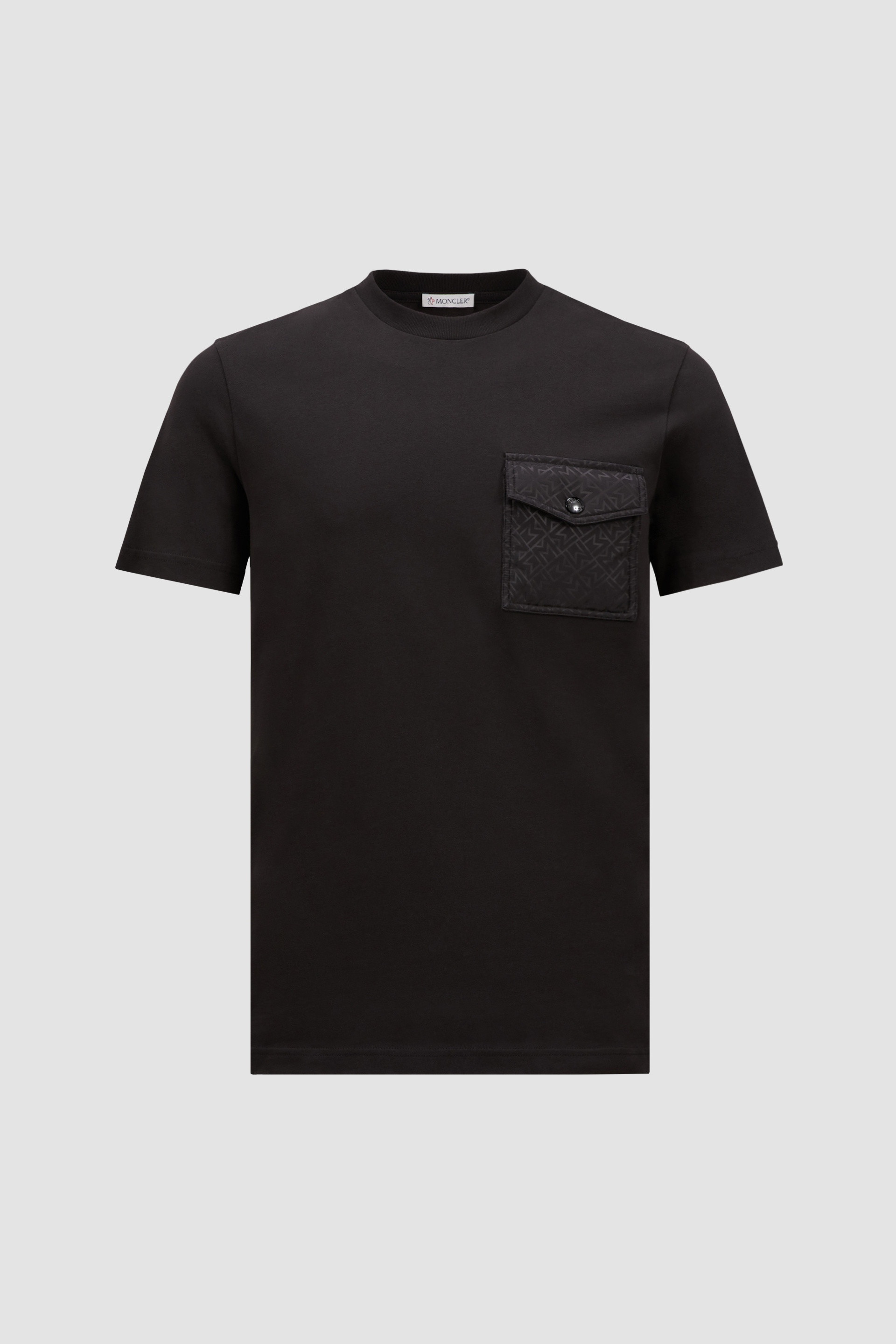 Cotton T-Shirt With Pocket - 1