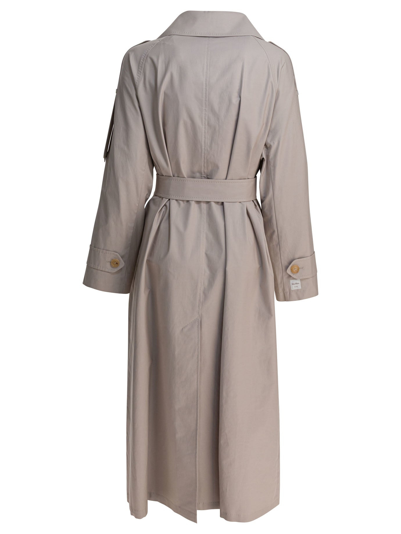 Max Mara The Cube - Max Mara The Cube Double-breasted Cotton Twill Trench Coat - 2