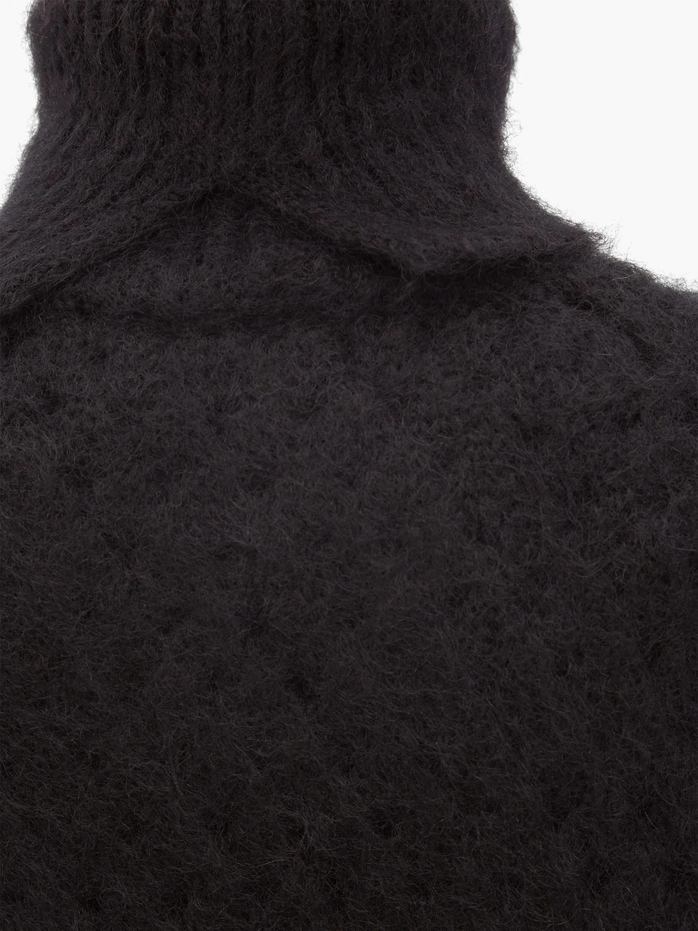 Studded roll-neck wool-blend sweater - 4