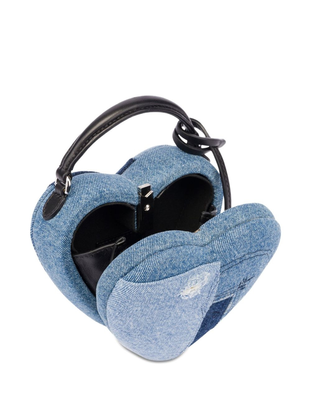 heart-shaped clutch bag - 3