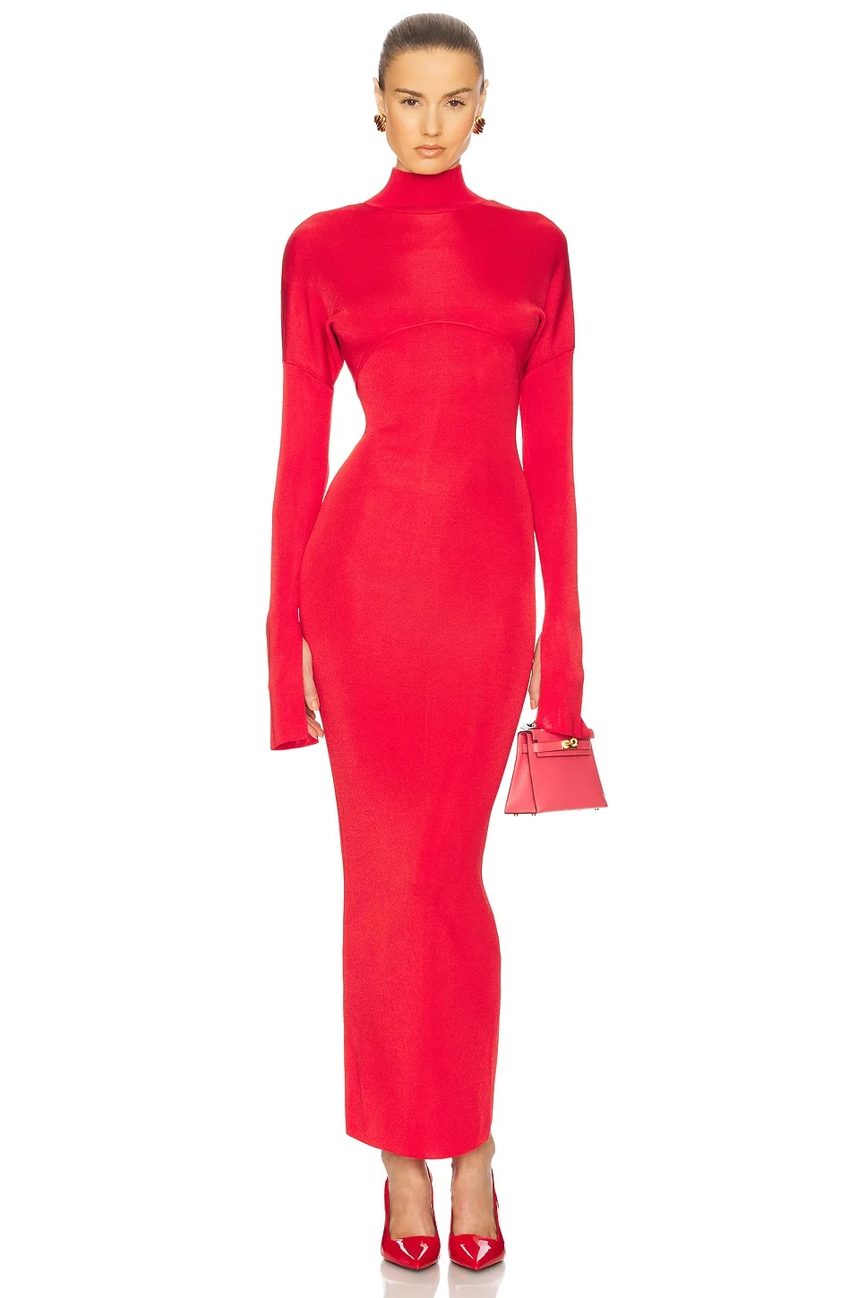 Cordelia Maxi Knit Dress - 1