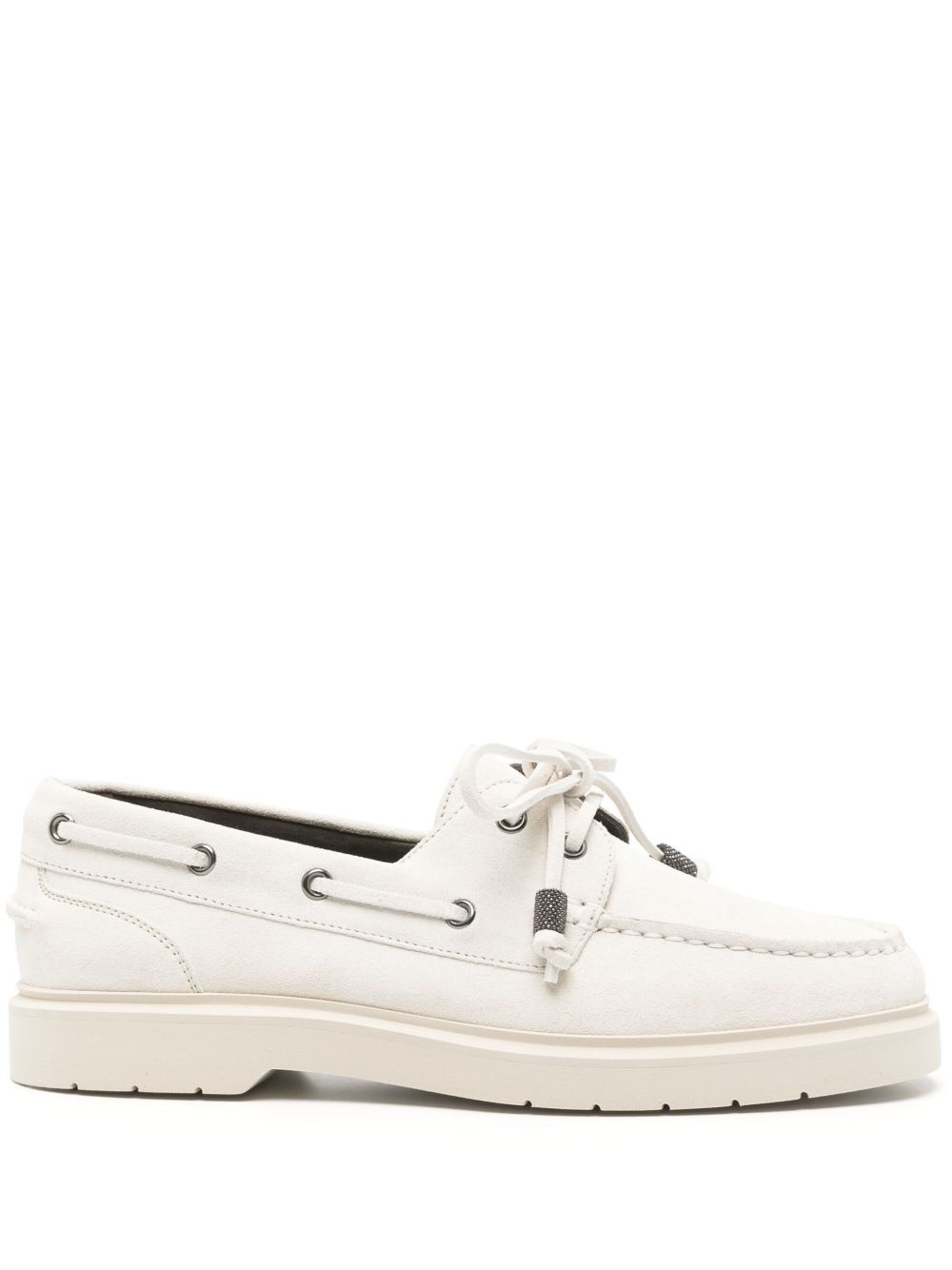 suede boat shoes - 1