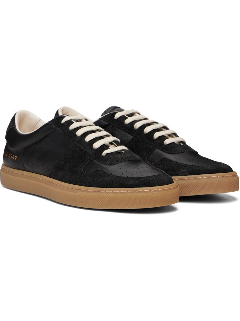 Black BBall Slim Sneakers 4