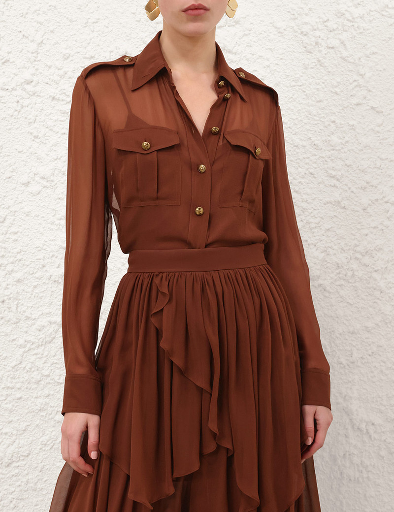 Zimmermann MEMENTO POCKET SHIRT outlook