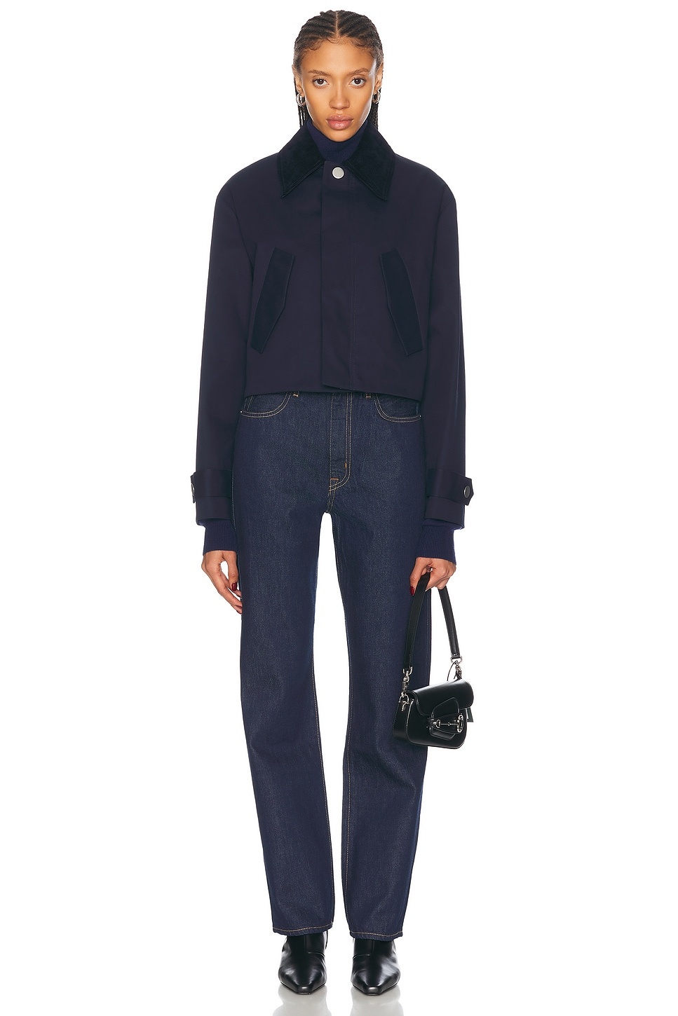AMI｜JACKETS (FJK069 CO0081 4018) AMI Paris SHORT JACKET | REVERSIBLE