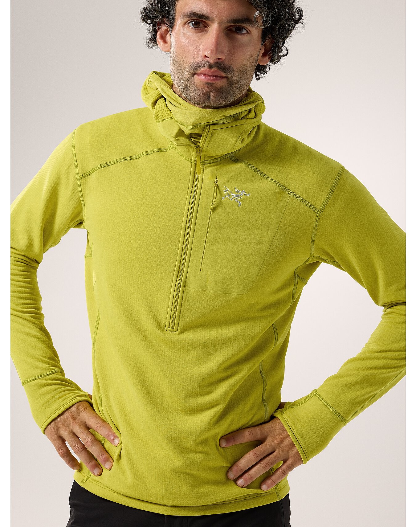 Delta 1/2 Zip Neck Hoody - 8
