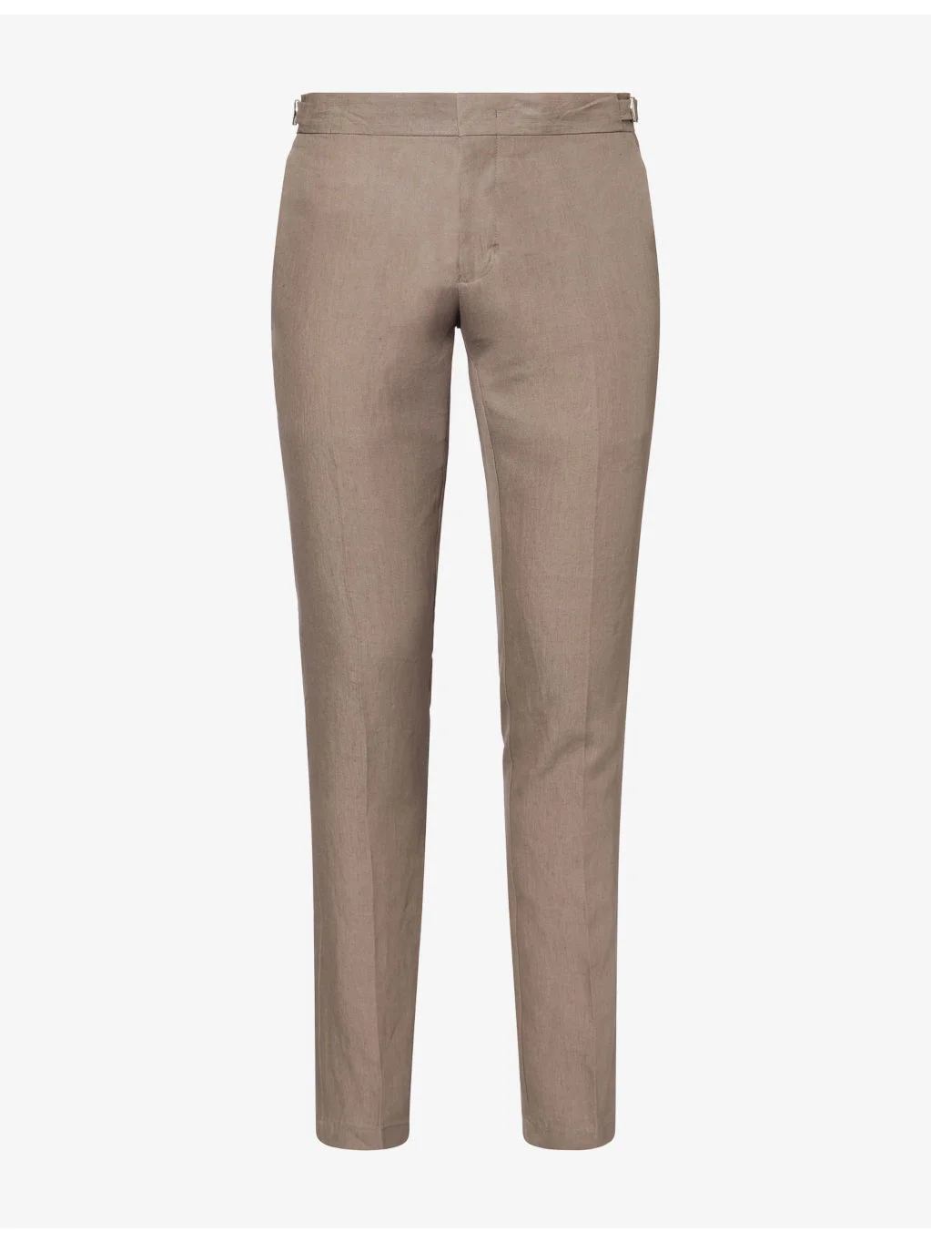 Griffon Tapered-Leg Linen Trousers - 1