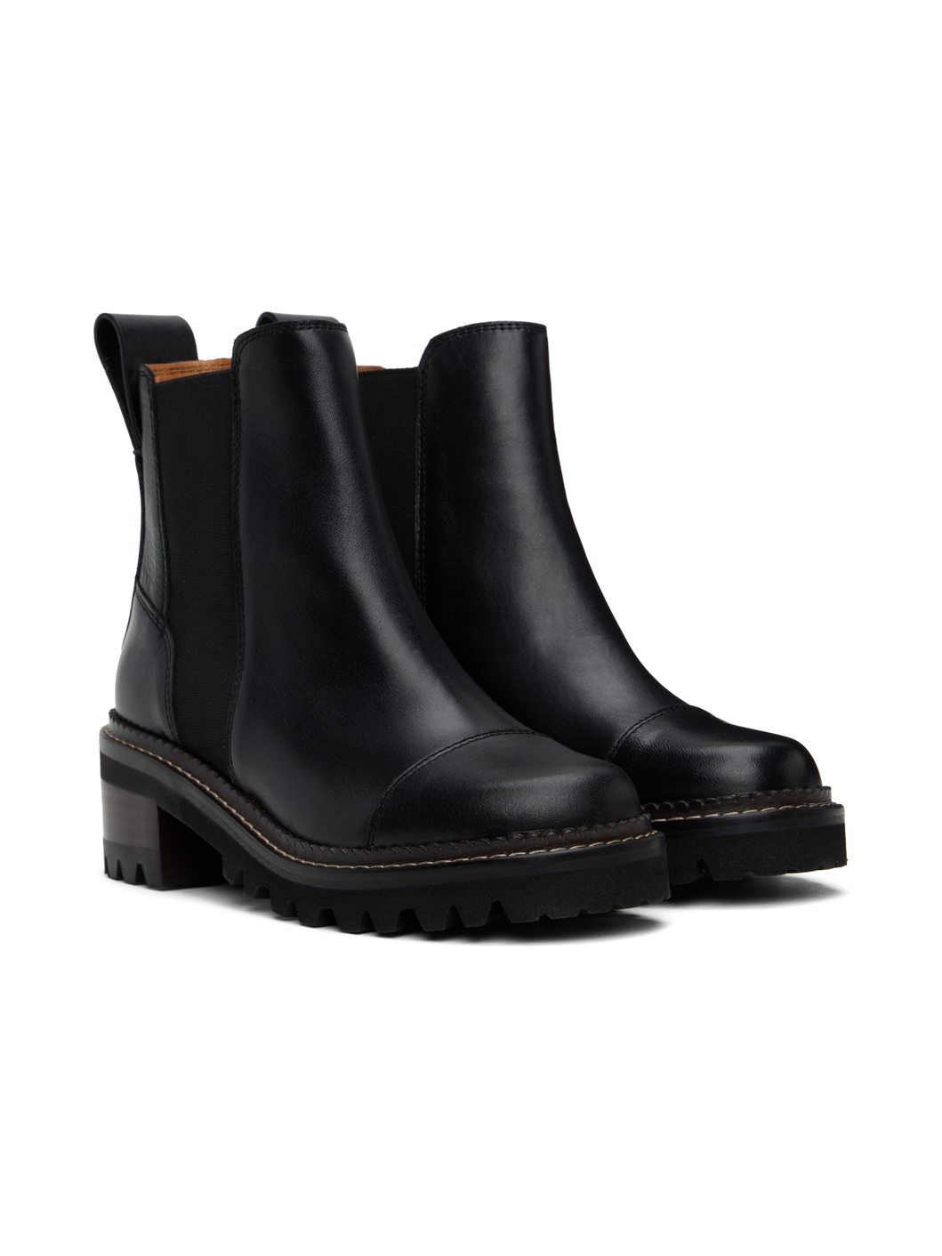 Black Mallory Boots - 4