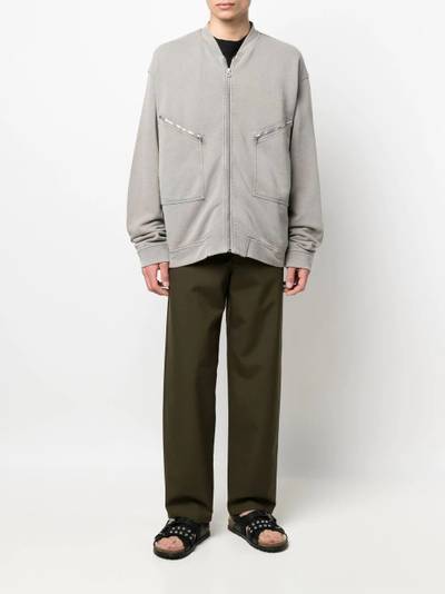 Jil Sander jersey-knit bomber jacket outlook