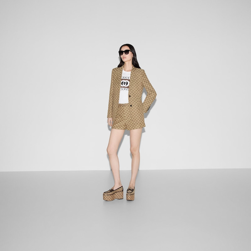 GUCCI GG canvas jacket outlook