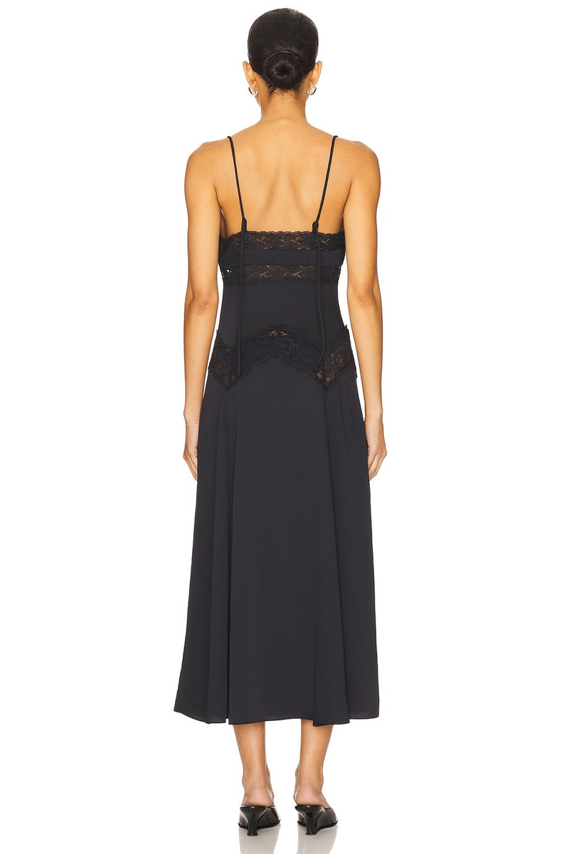 Frankies Bikinis Ethereal Satin Maxi Dress outlook