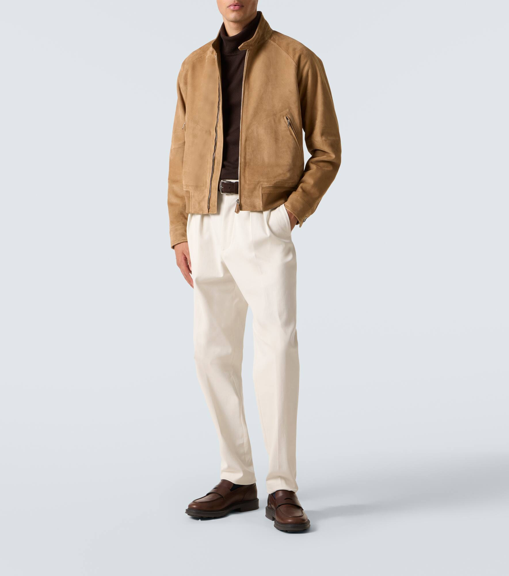 Novak suede bomber jacket - 2