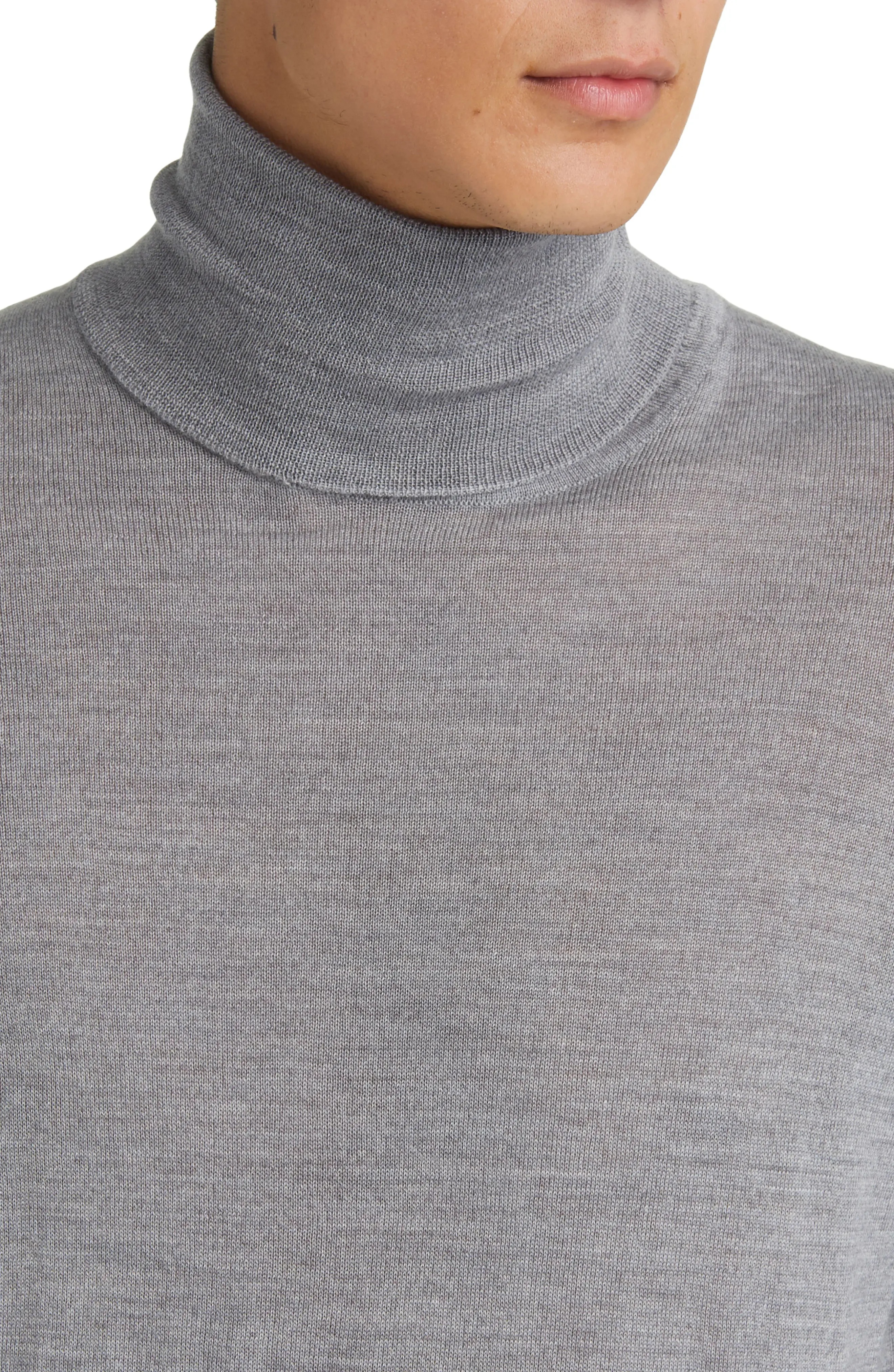 Richard 6630 Merino Wool Turtleneck Sweater - 4