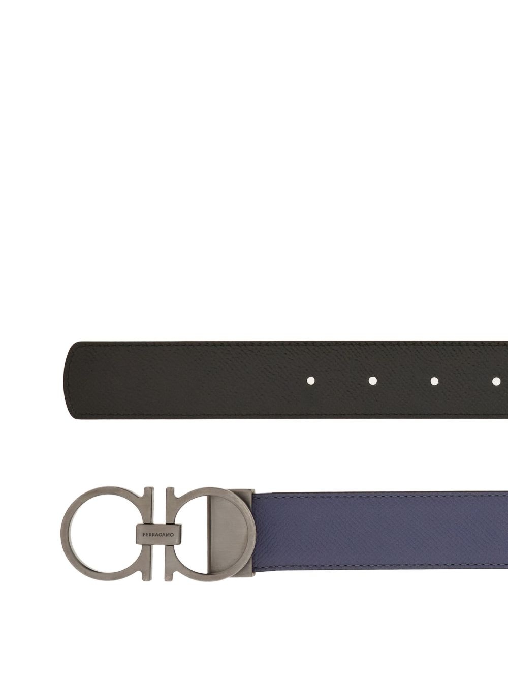 reversible Gancini belt - 2