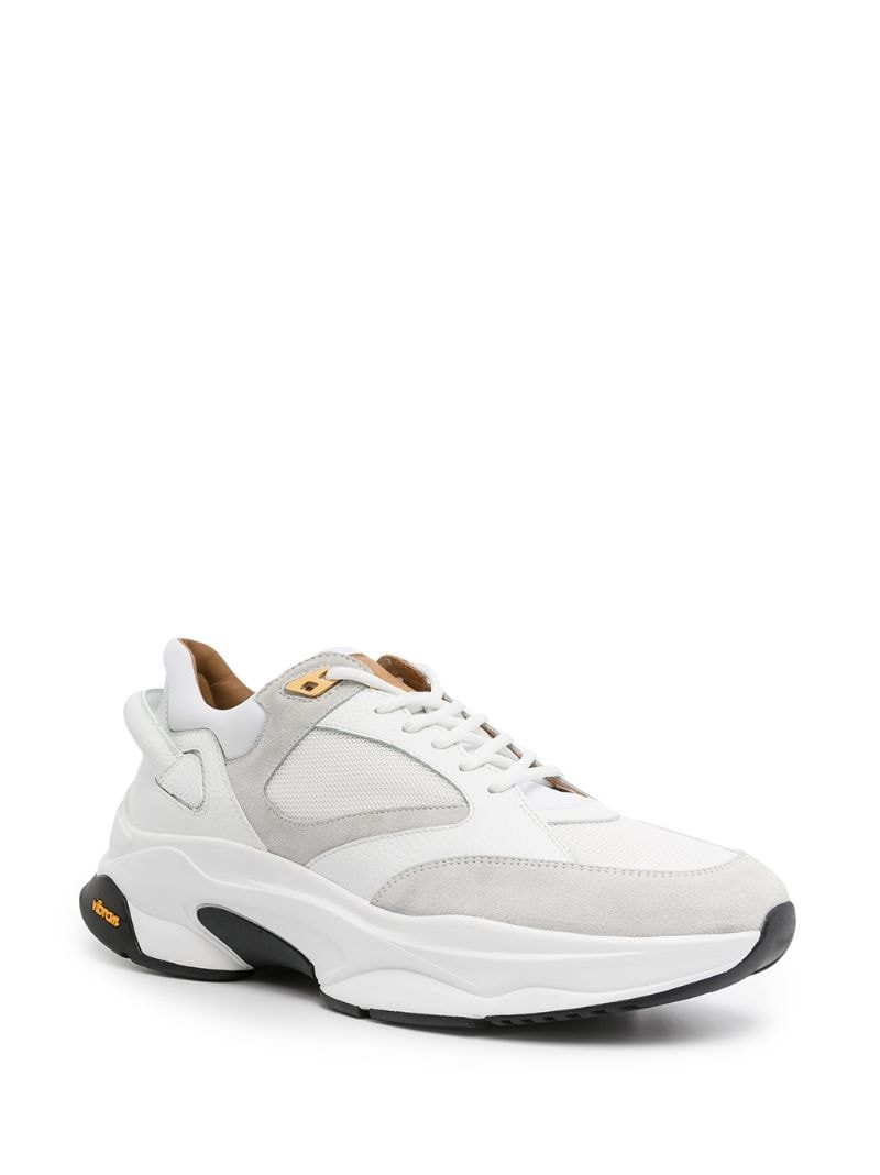 BUSCEMI Veloce Mix low-top Vibram-Sole sneakers outlook