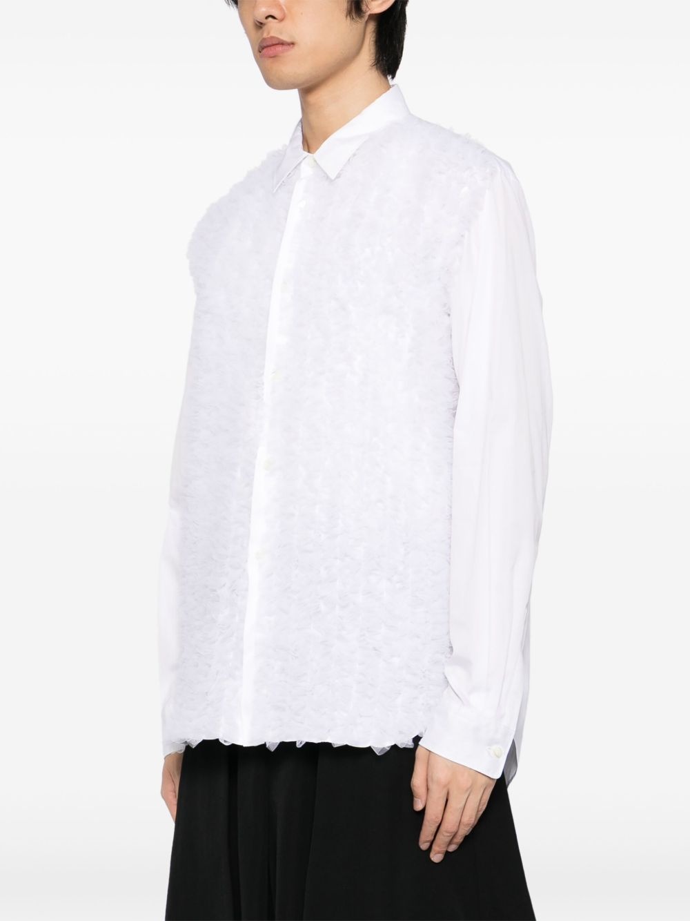pompom detailing shirt - 3