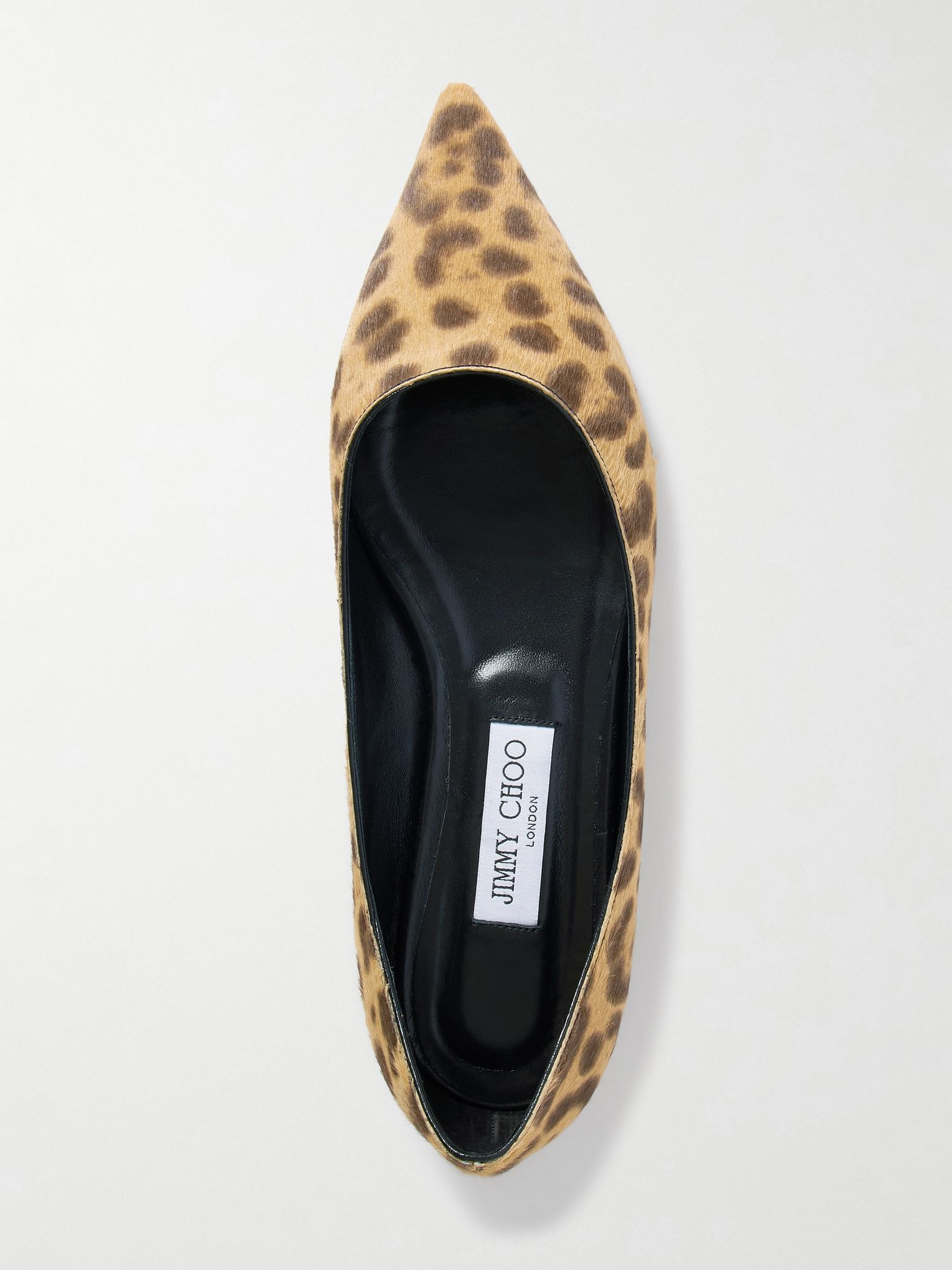Love leopard-print pony hair ballet flats Leopard print - 5