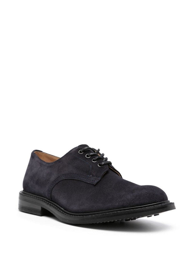 Tricker's Danielo round-toe derby shoes outlook