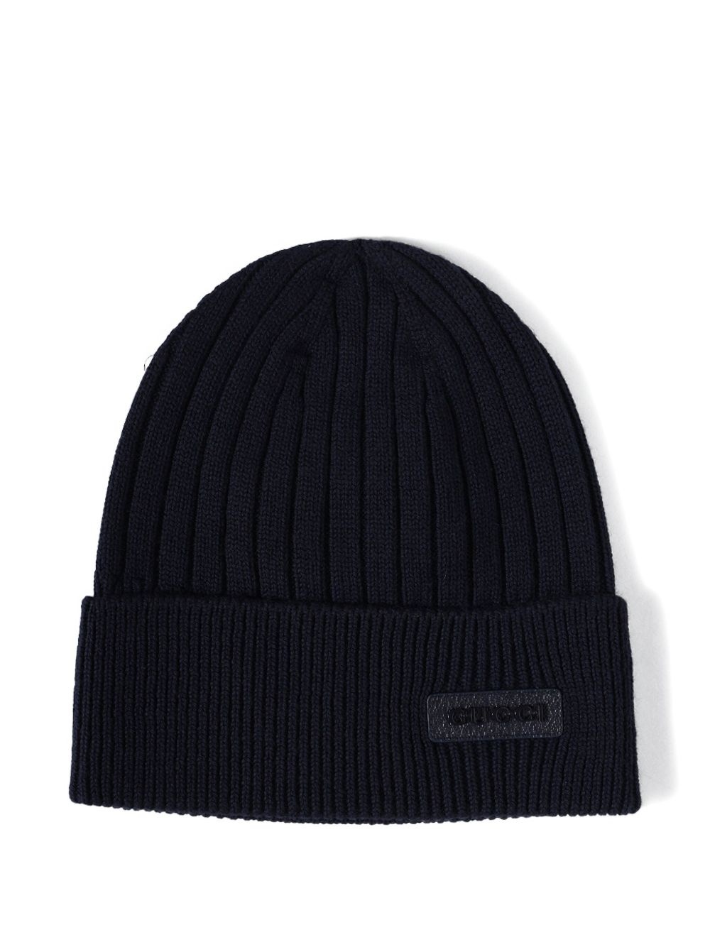 ribbed-knit beanie - 1