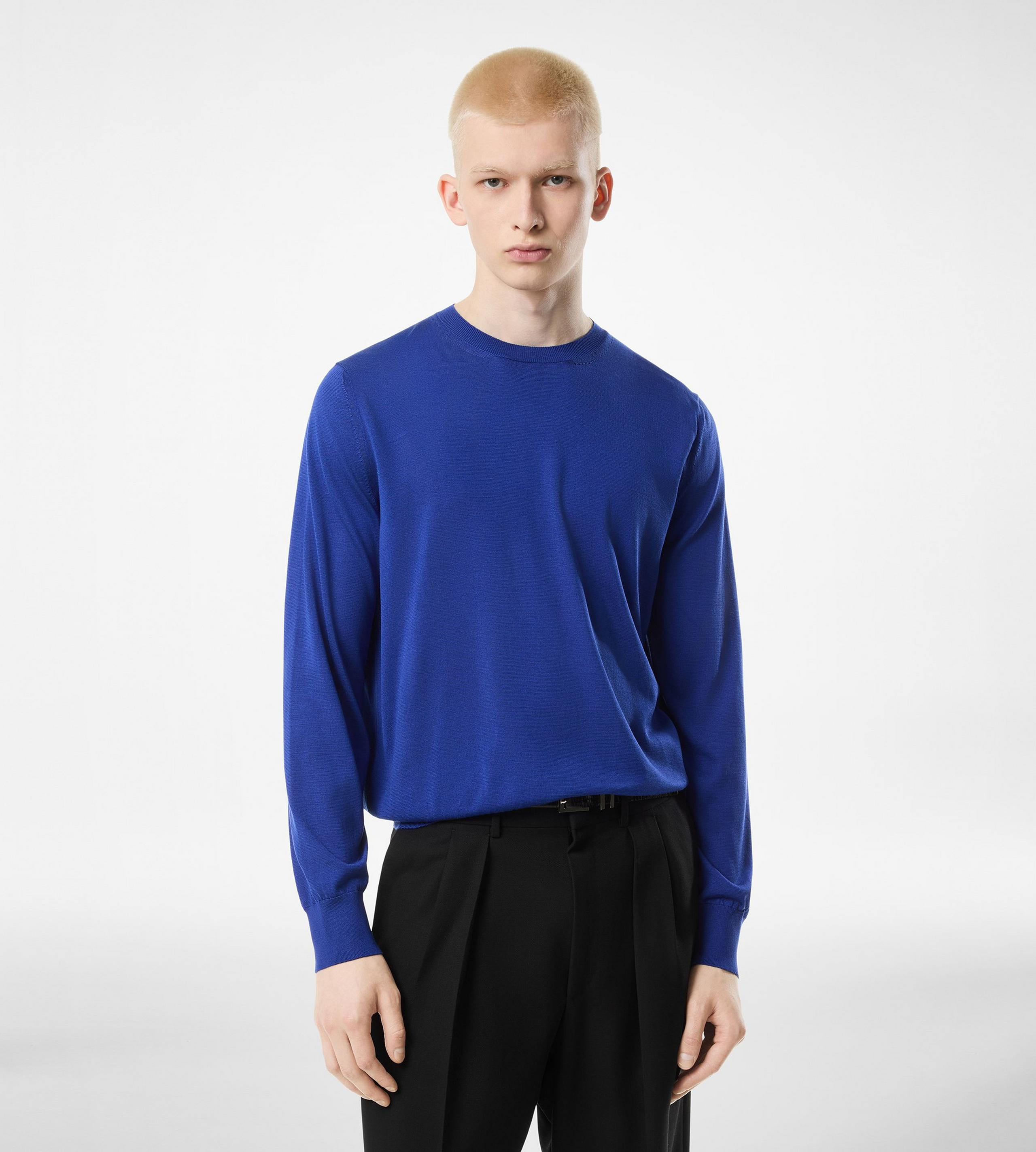 FLUID SILK CREW NECK - 3