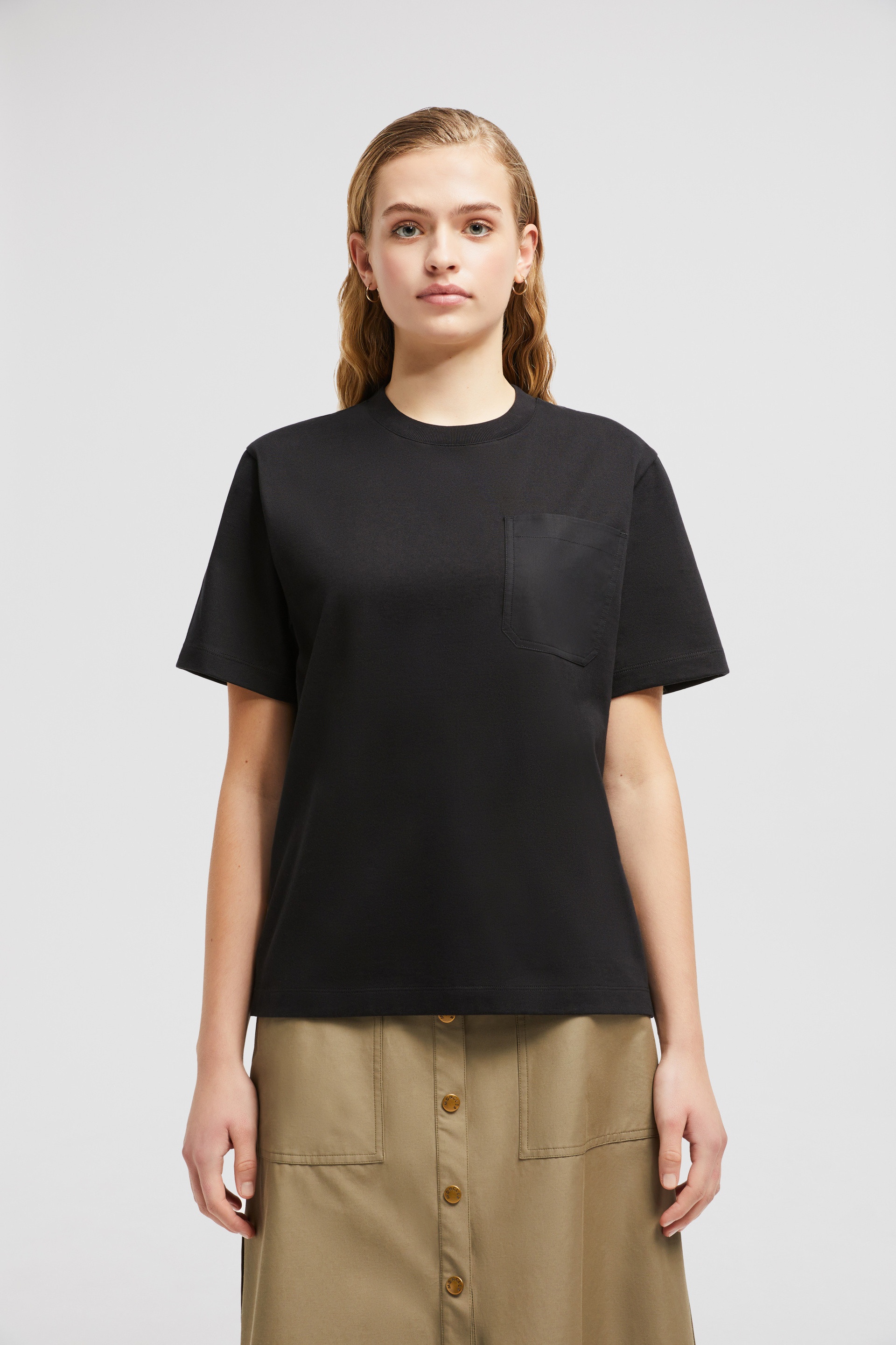 Cotton T-Shirt with Pocket - 3